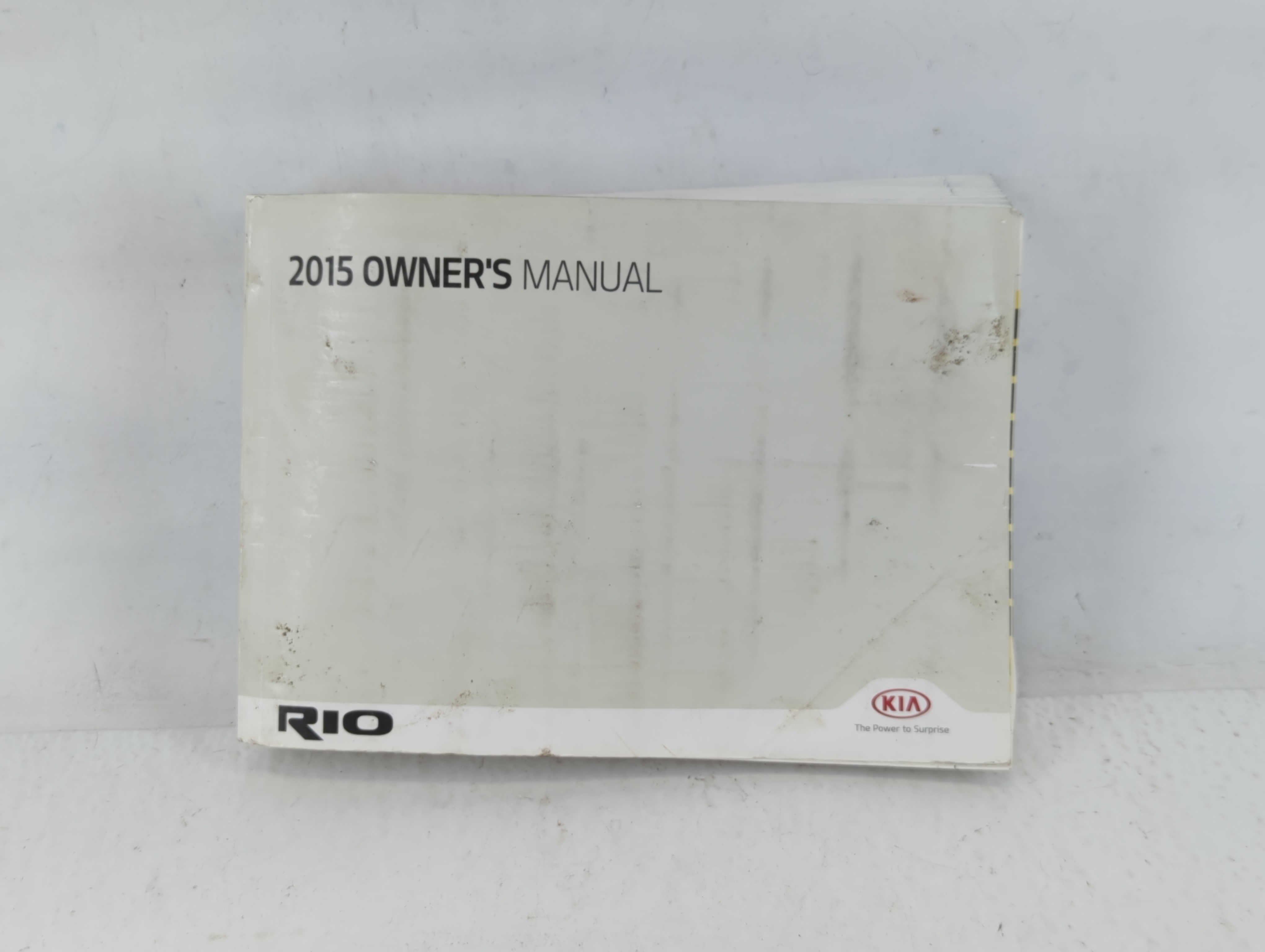 Picture of 2015 Kia Rio Owners Manual Book Guide 702830