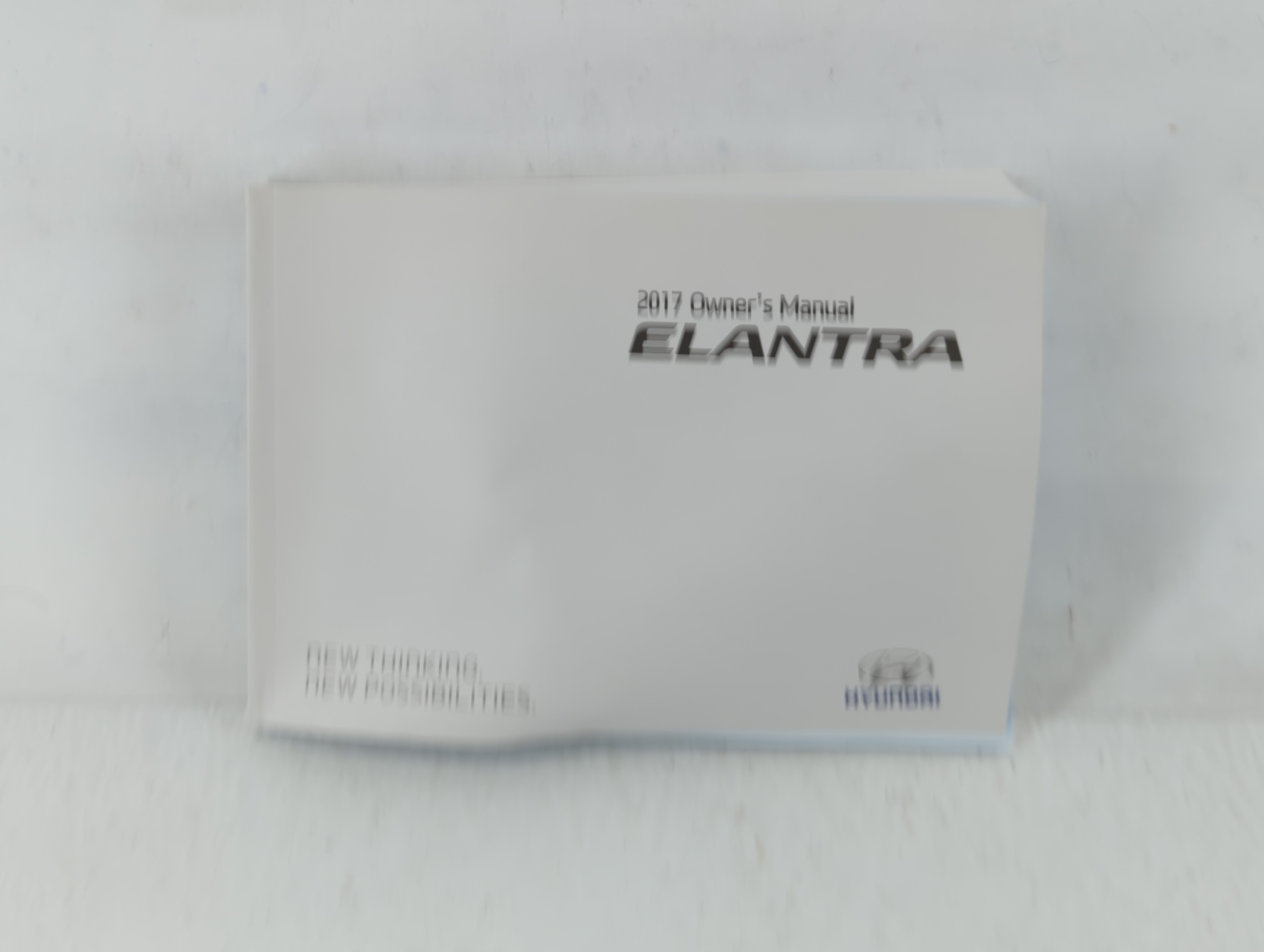 2017 Hyundai Elantra Owners Manual Book Guide 702856 - Oemusedautoparts1.com