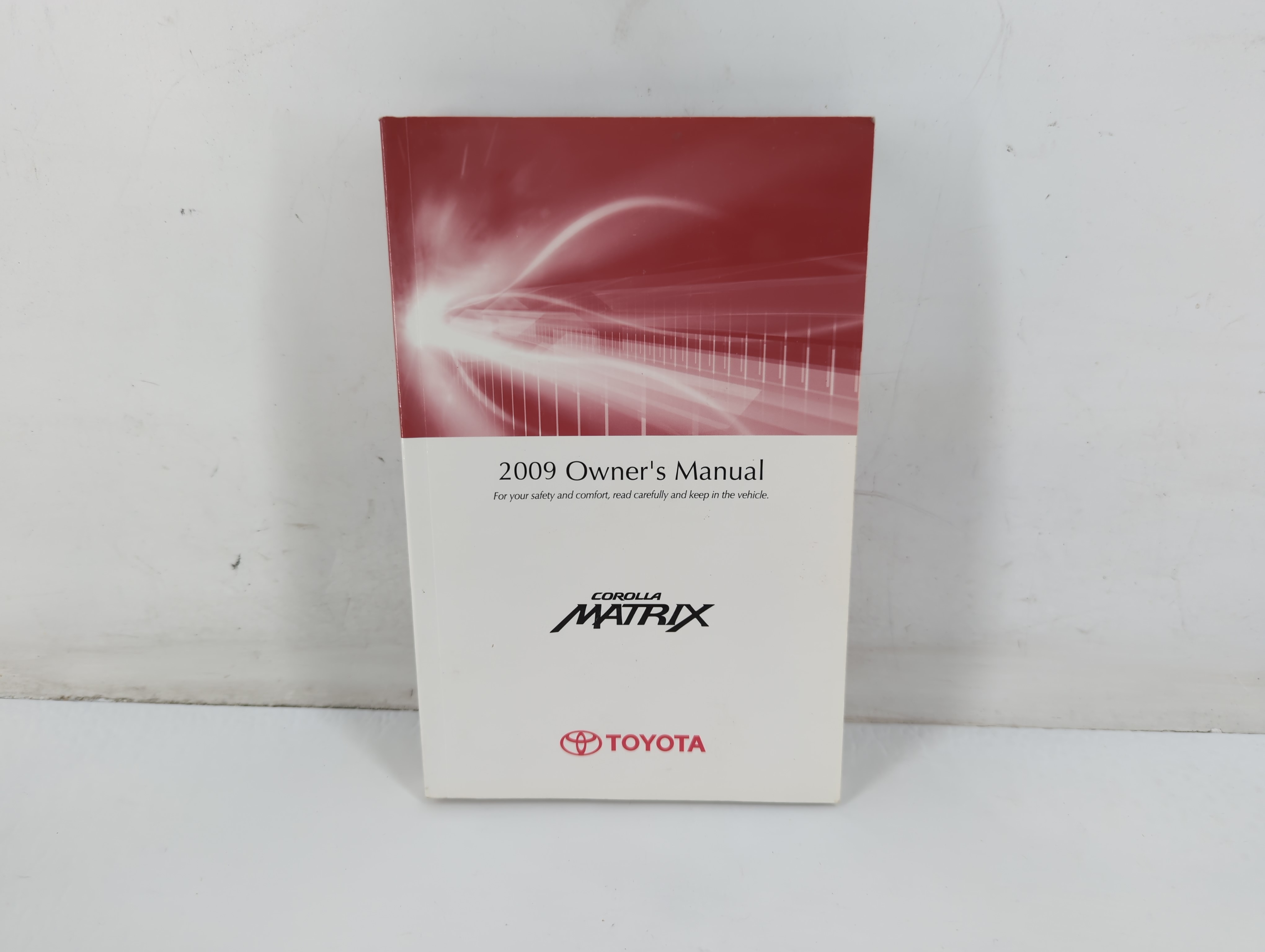 Picture of 2009 Toyota Matrix Owners Manual Book Guide 703183