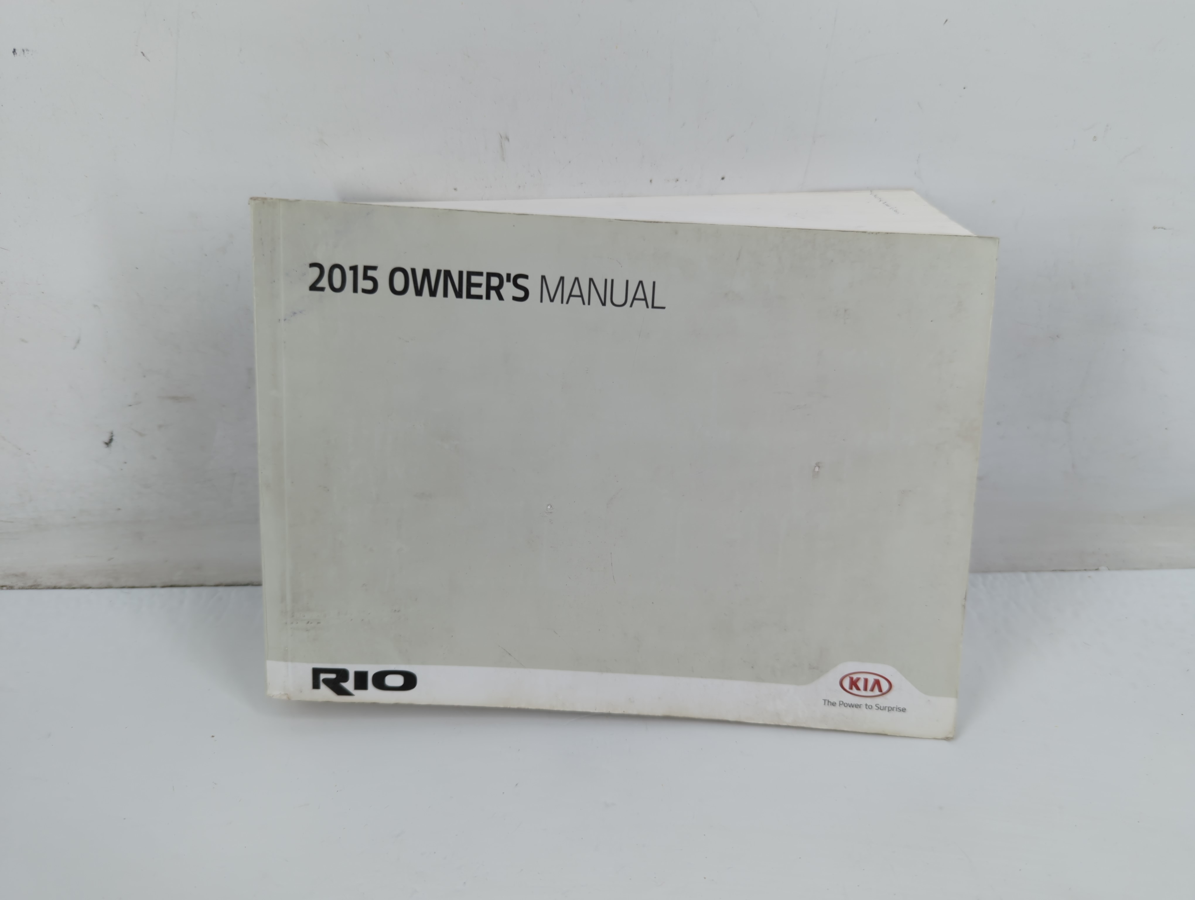 Picture of 2015 Kia Rio Owners Manual Book Guide 703215