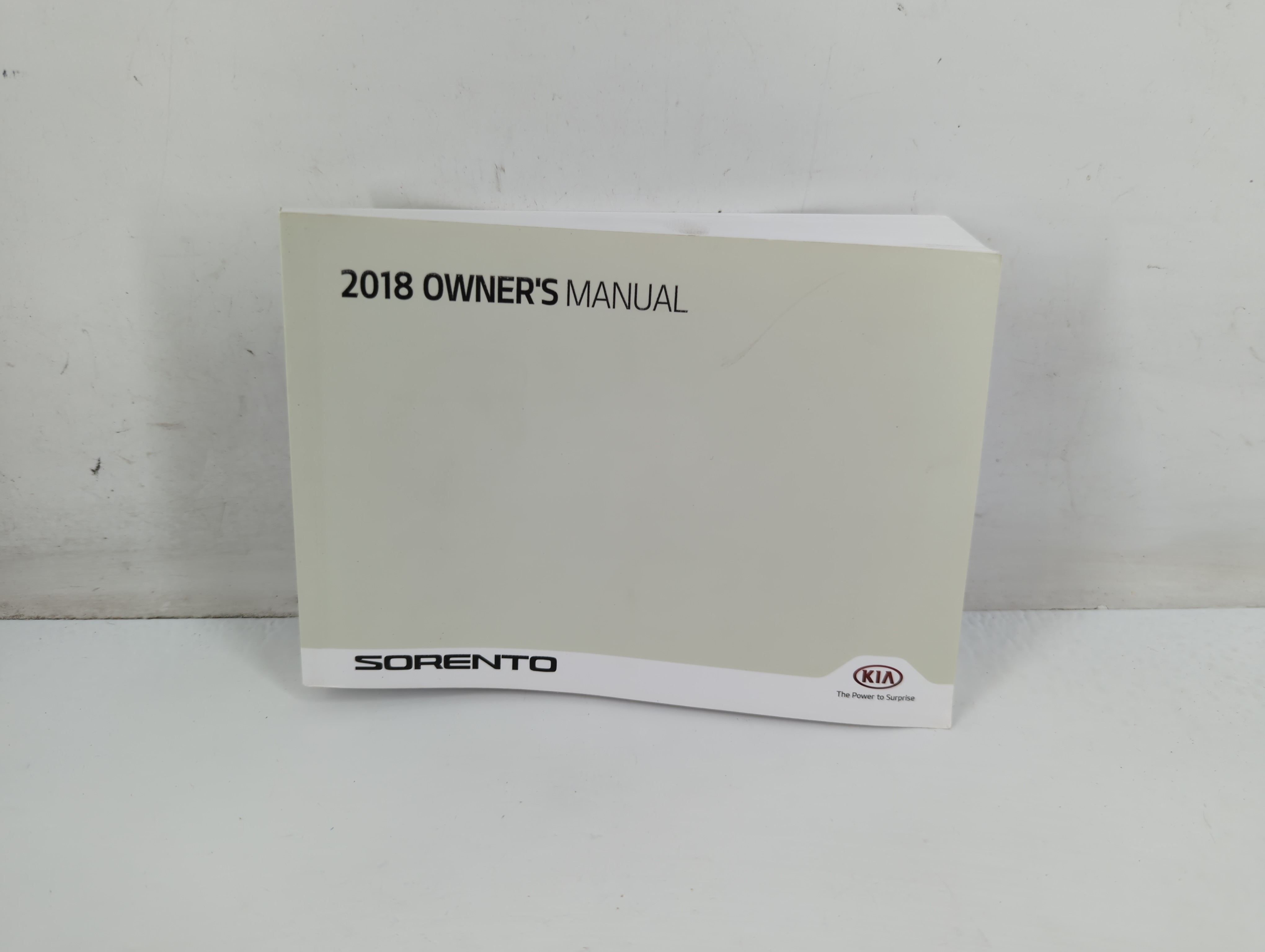2018 Kia Sorento Owners Manual Book Guide 703224 - Oemusedautoparts1.com