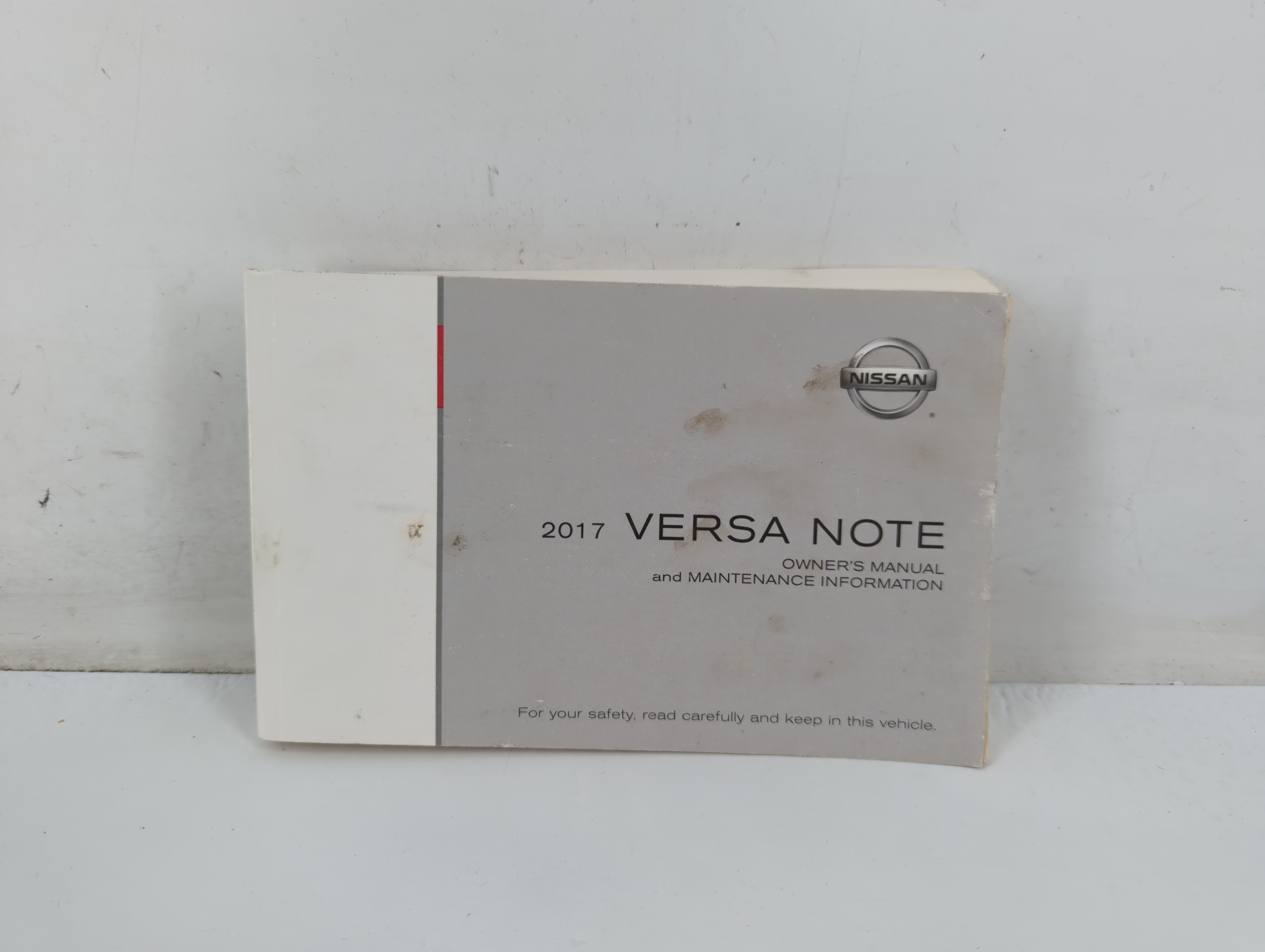 Picture of 2017 Nissan Versa Note Owners Manual Book Guide 703254