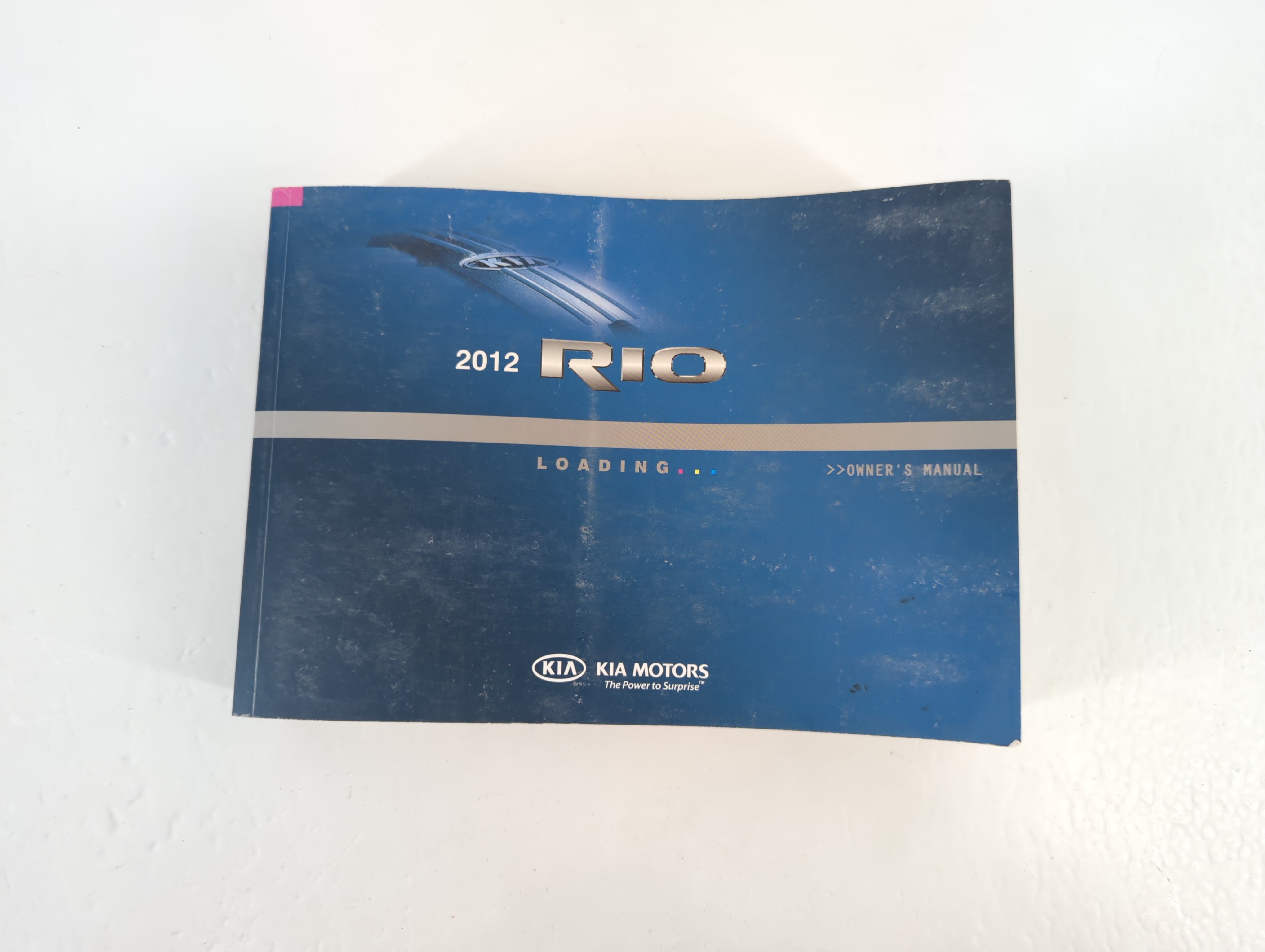 2012 Kia Rio Owners Manual Book Guide 703266 - Oemusedautoparts1.com