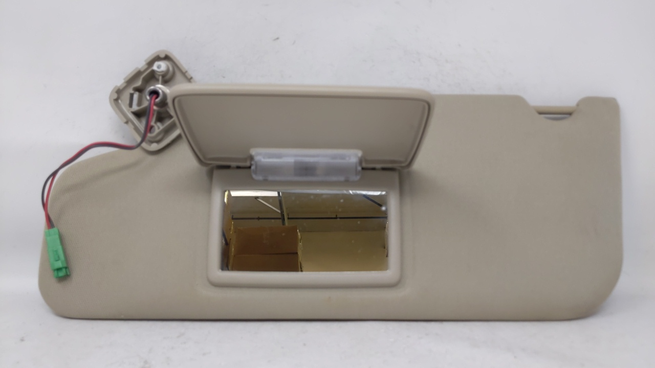 Picture of 2010 Lincoln Mkt Driver Sun Visor Mirror Left Sunvisor Tan 70520