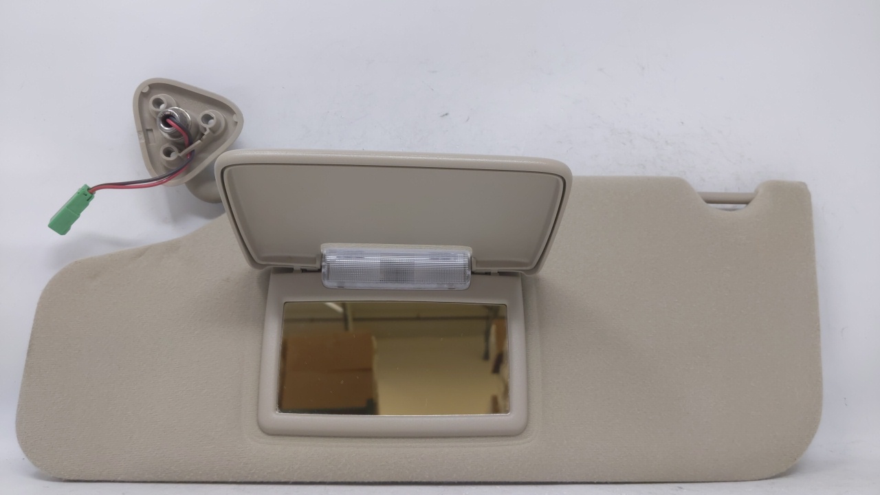 Picture of 2008-2009 Ford Taurus Driver Left Sun Visor Sunvisor Tan 70683