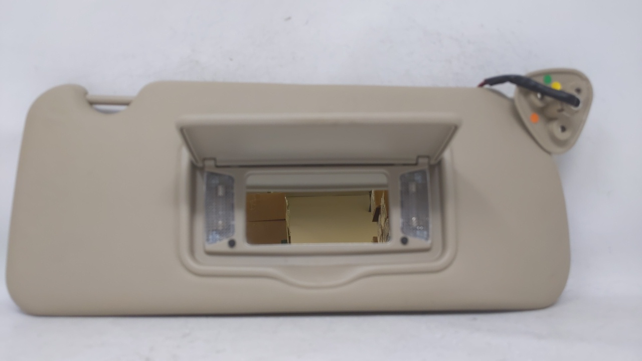 2003-2007 Cadillac Cts Passenger Right Sun Visor Sunvisor Tan 70689 - Oemusedautoparts1.com