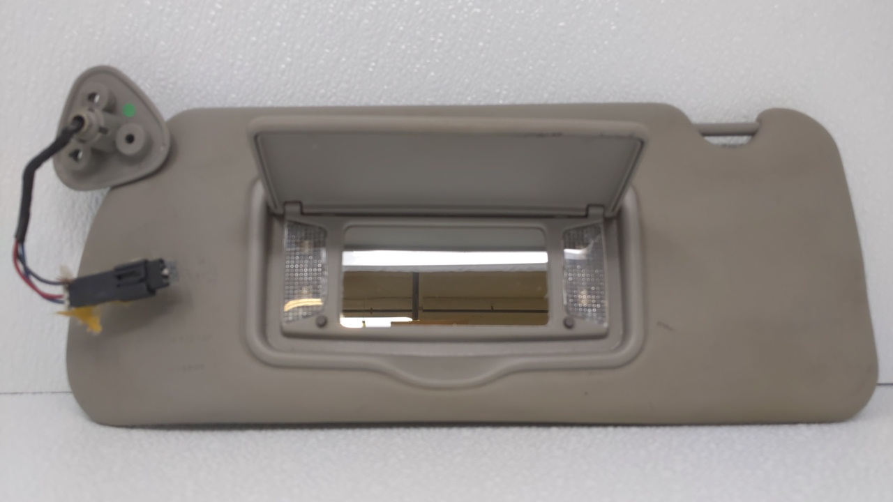 2004-2009 Cadillac Srx Driver Left Sun Visor Sunvisor Gray 70702 - Oemusedautoparts1.com