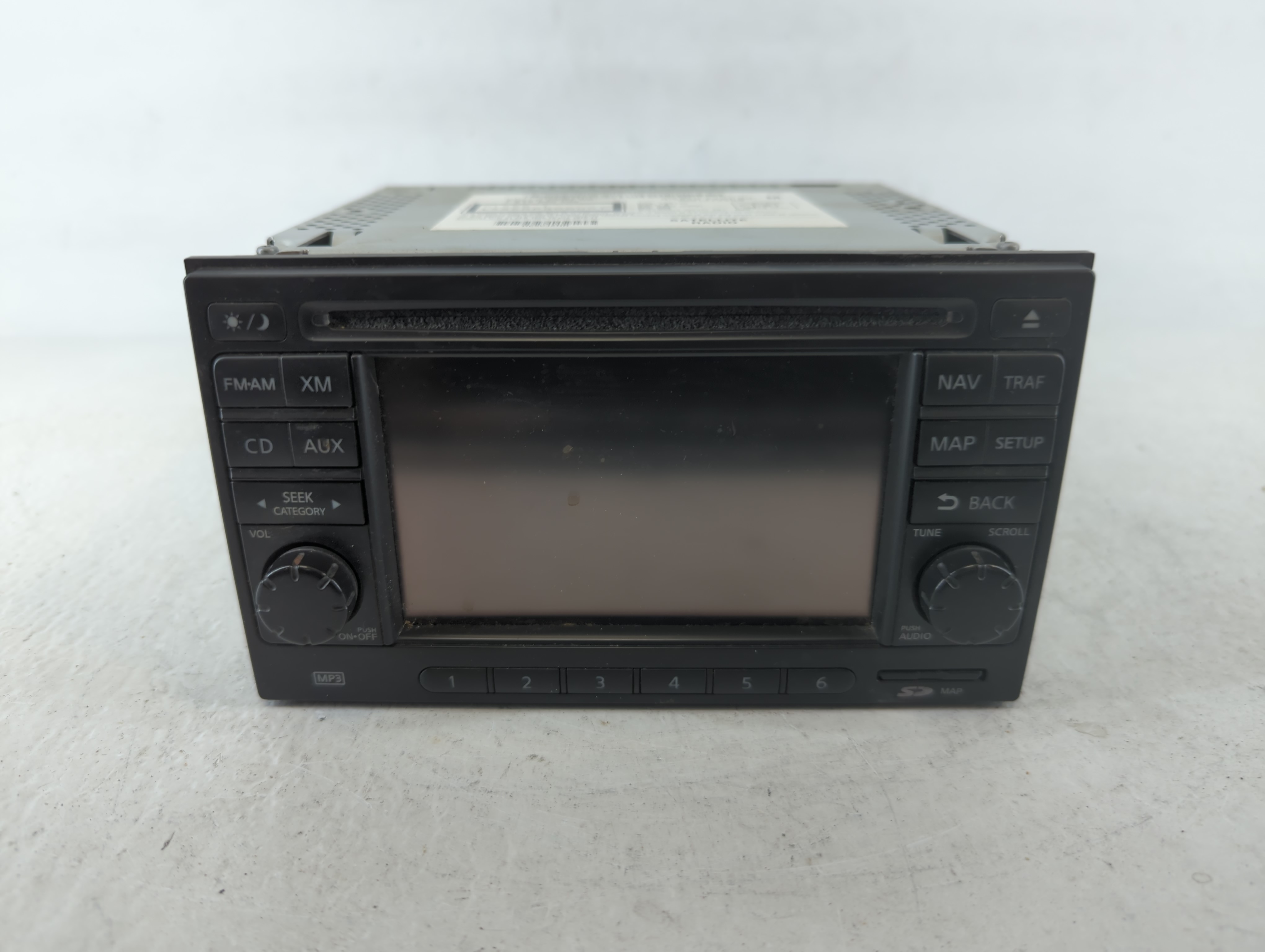 2012-2015 Nissan Rogue Am Fm Cd Player Radio Receiver 707546 - Oemusedautoparts1.com