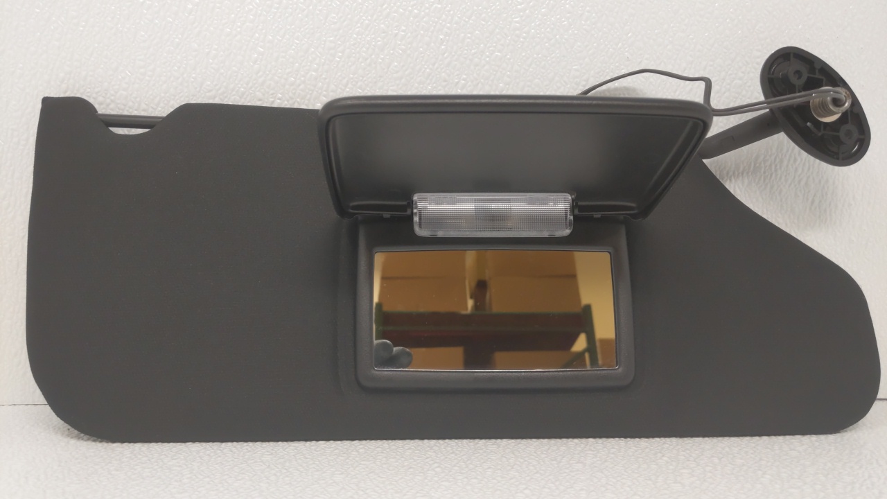 2011-2014 Dodge Avenger Passenger Right Sun Visor Sunvisor Black 70767 - Oemusedautoparts1.com