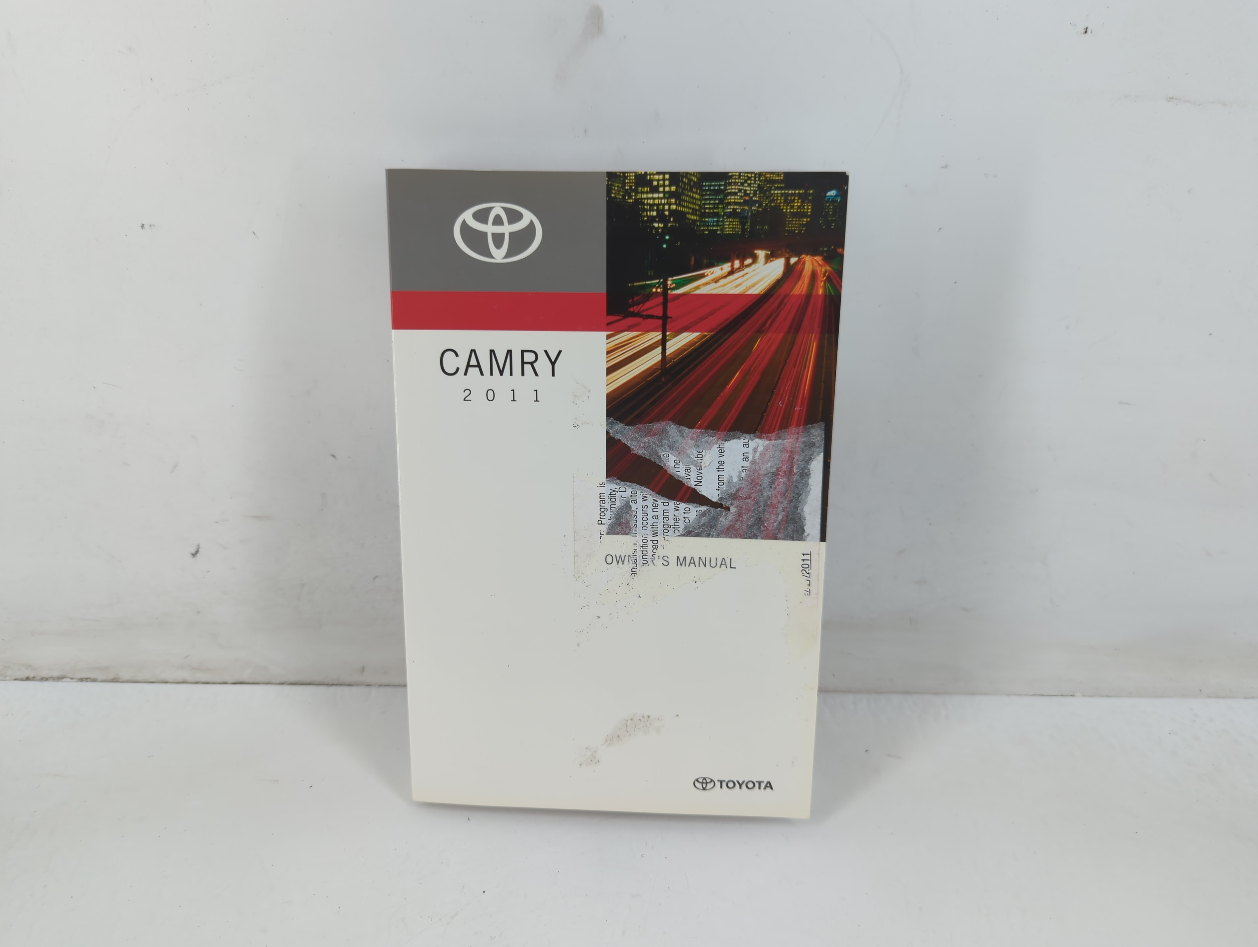 Picture of 2011 Toyota Camry Owners Manual Book Guide 708410