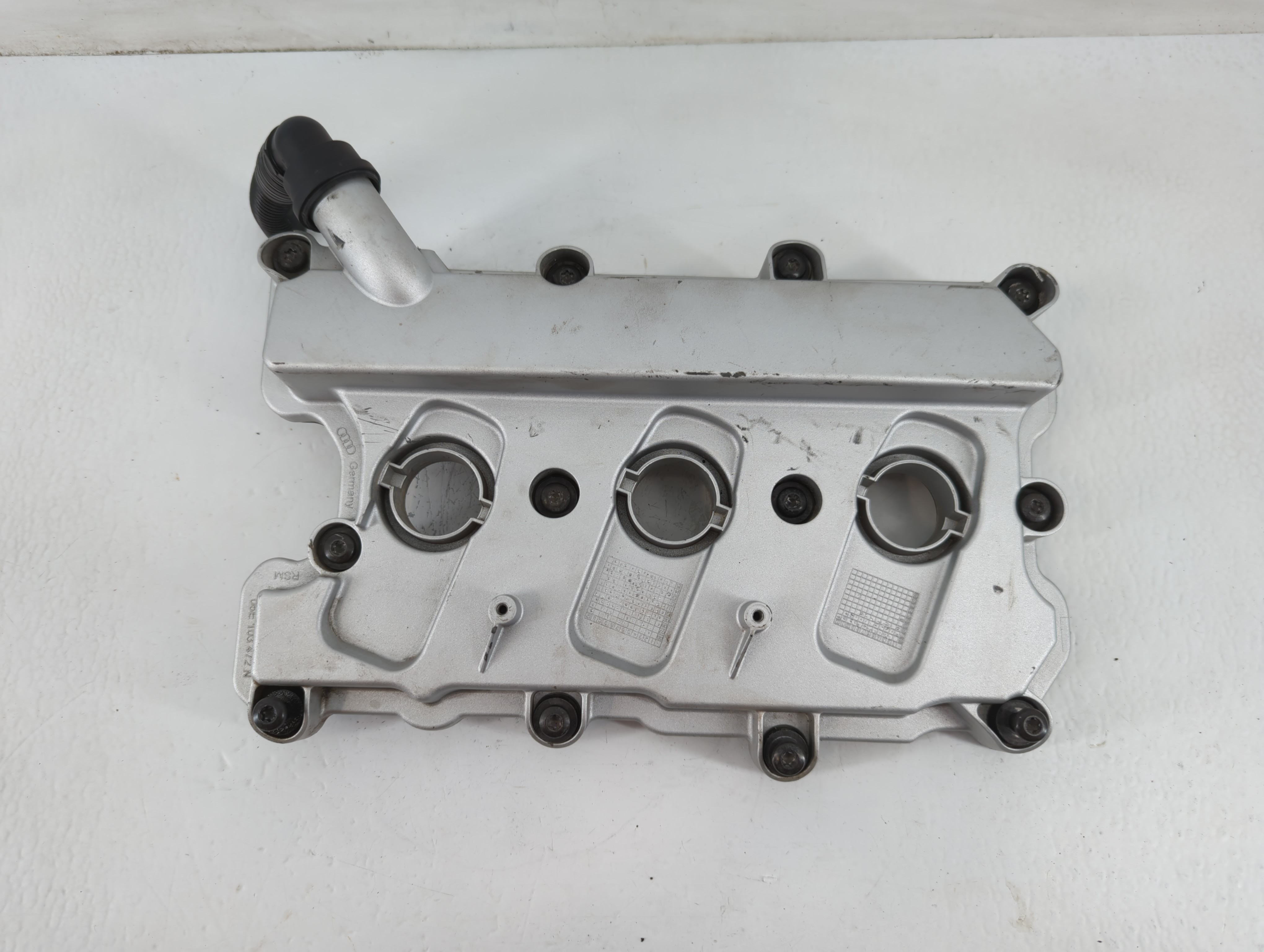 2012 Audi A5 Driver Left Cylinder Head Valve Cover 711174 - Oemusedautoparts1.com