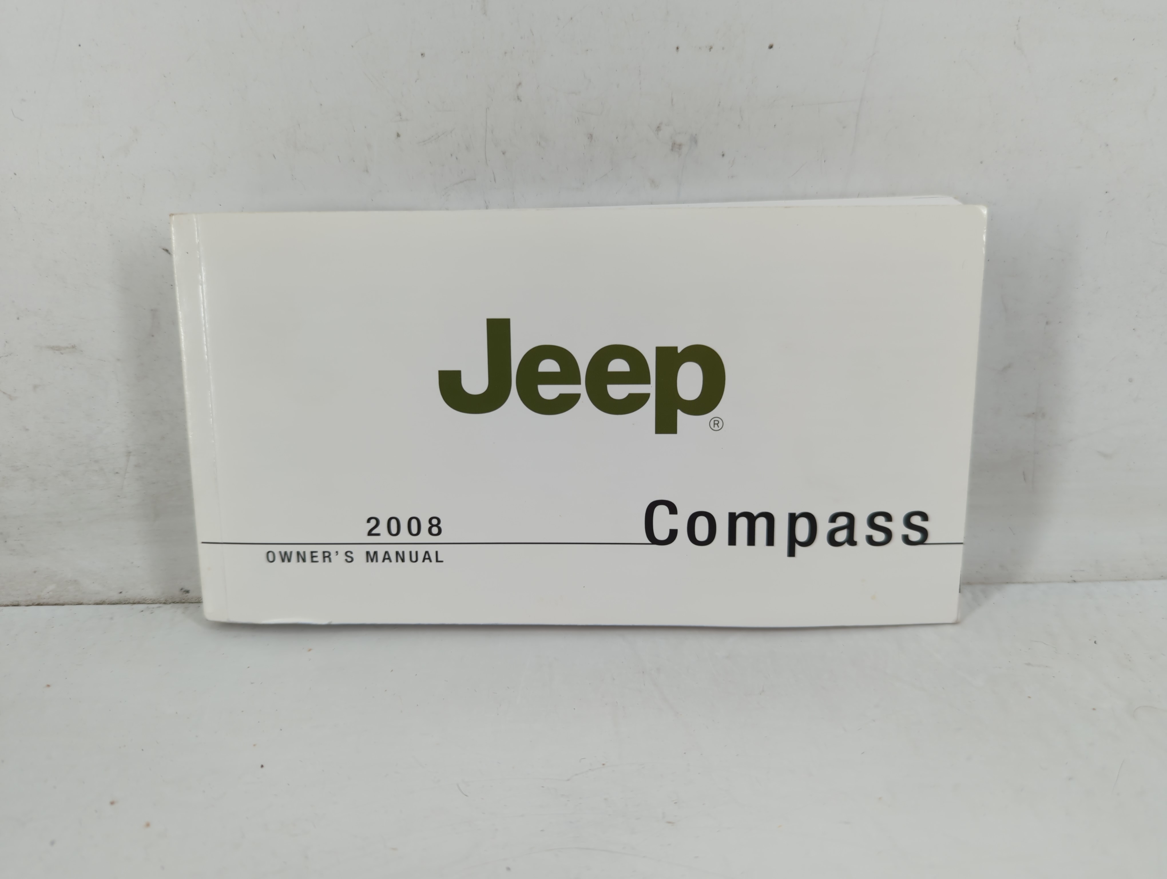 2008 Jeep Compass Owners Manual Book Guide 711511 - Oemusedautoparts1.com