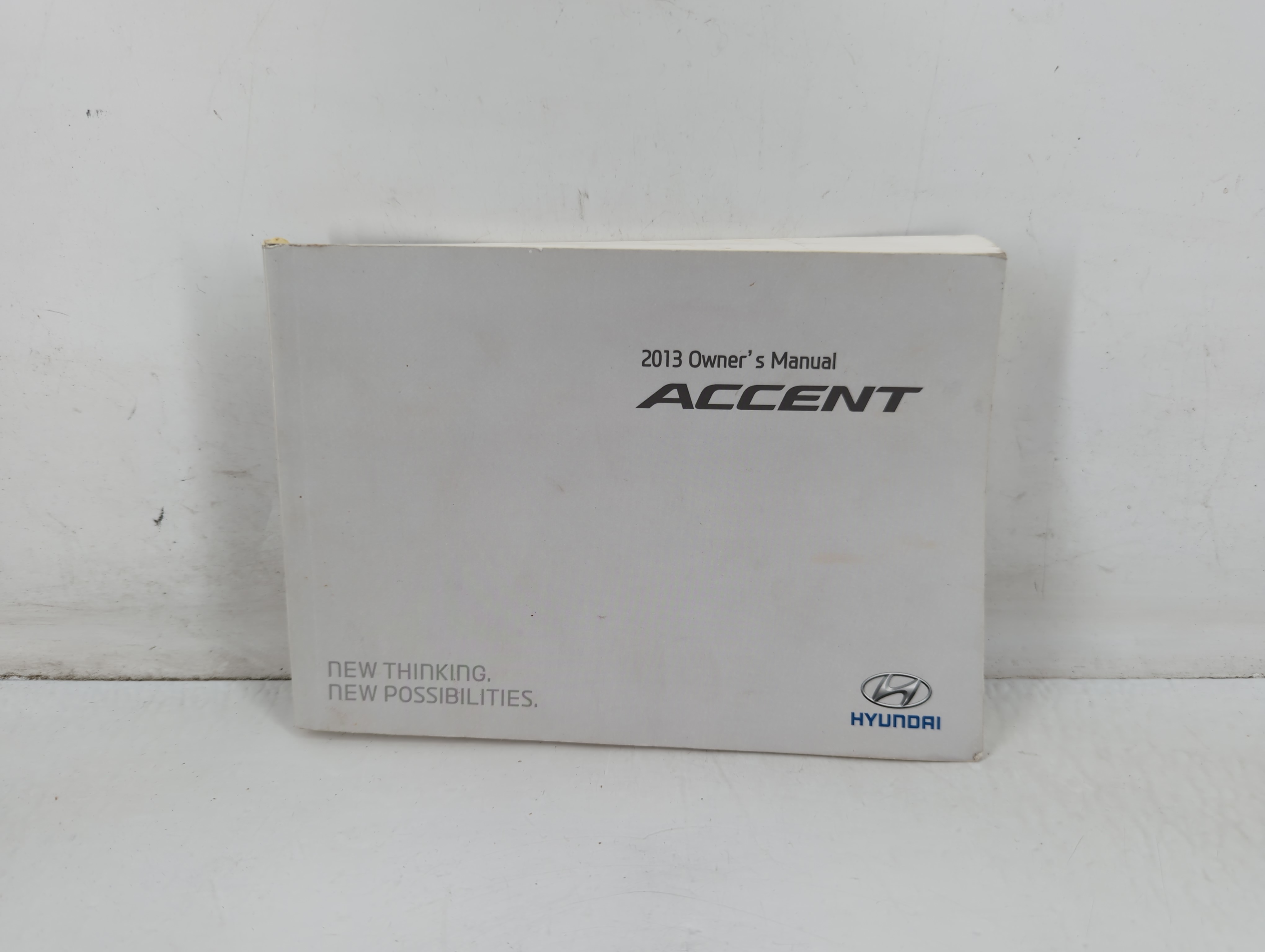 2013 Hyundai Accent Owners Manual Book Guide 711519 - Oemusedautoparts1.com