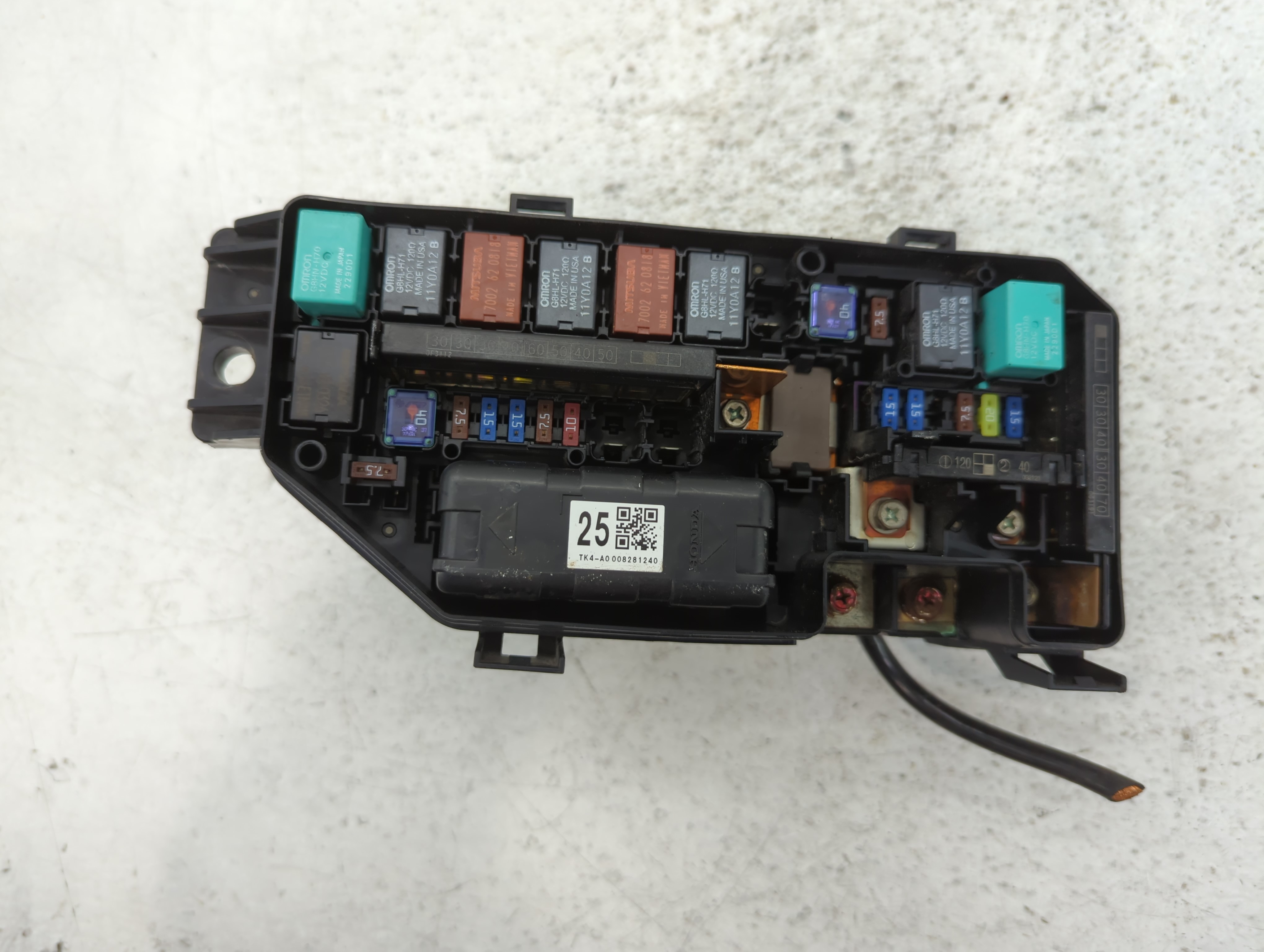 2008-2008 Honda Accord Fusebox Fuse Box Relay Module 713334 - Oemusedautoparts1.com