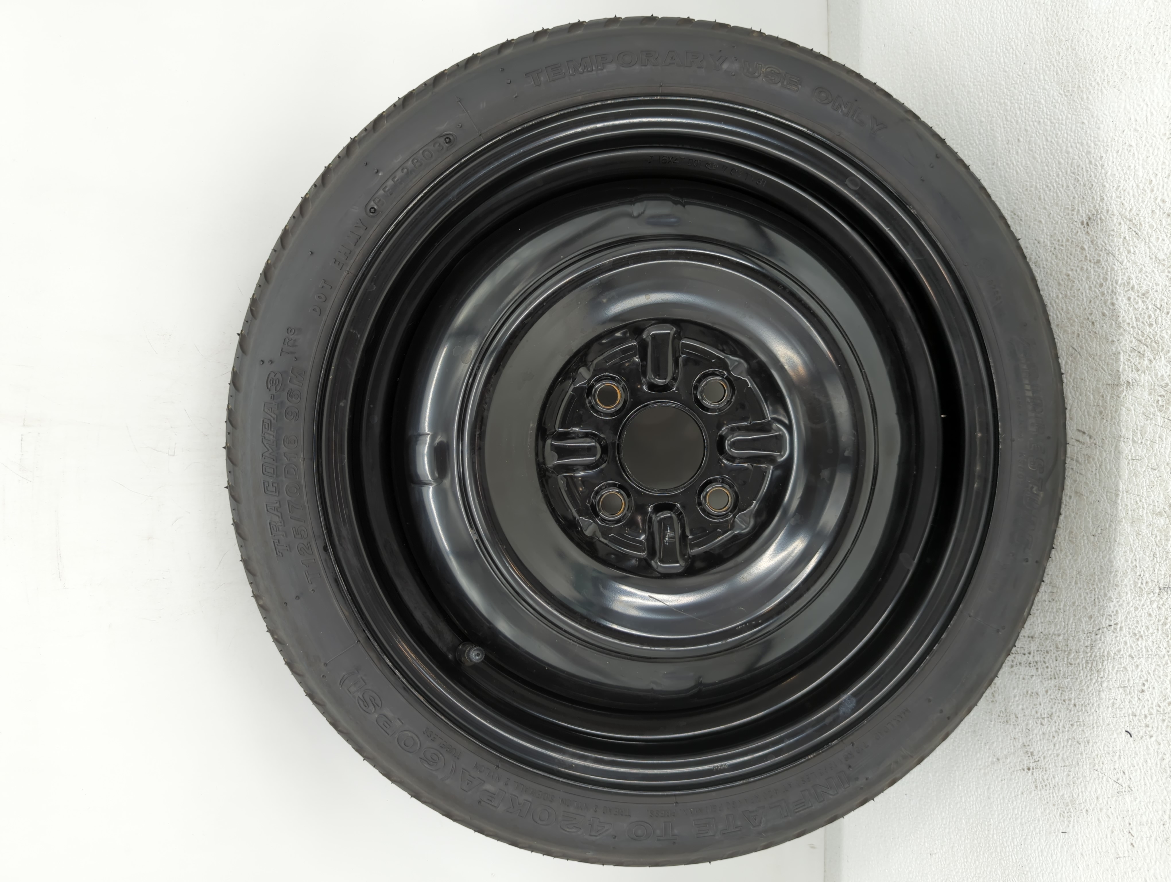 Picture of 2007-2012 Nissan Sentra Spare Donut Tire Wheel Rim Oem 713403