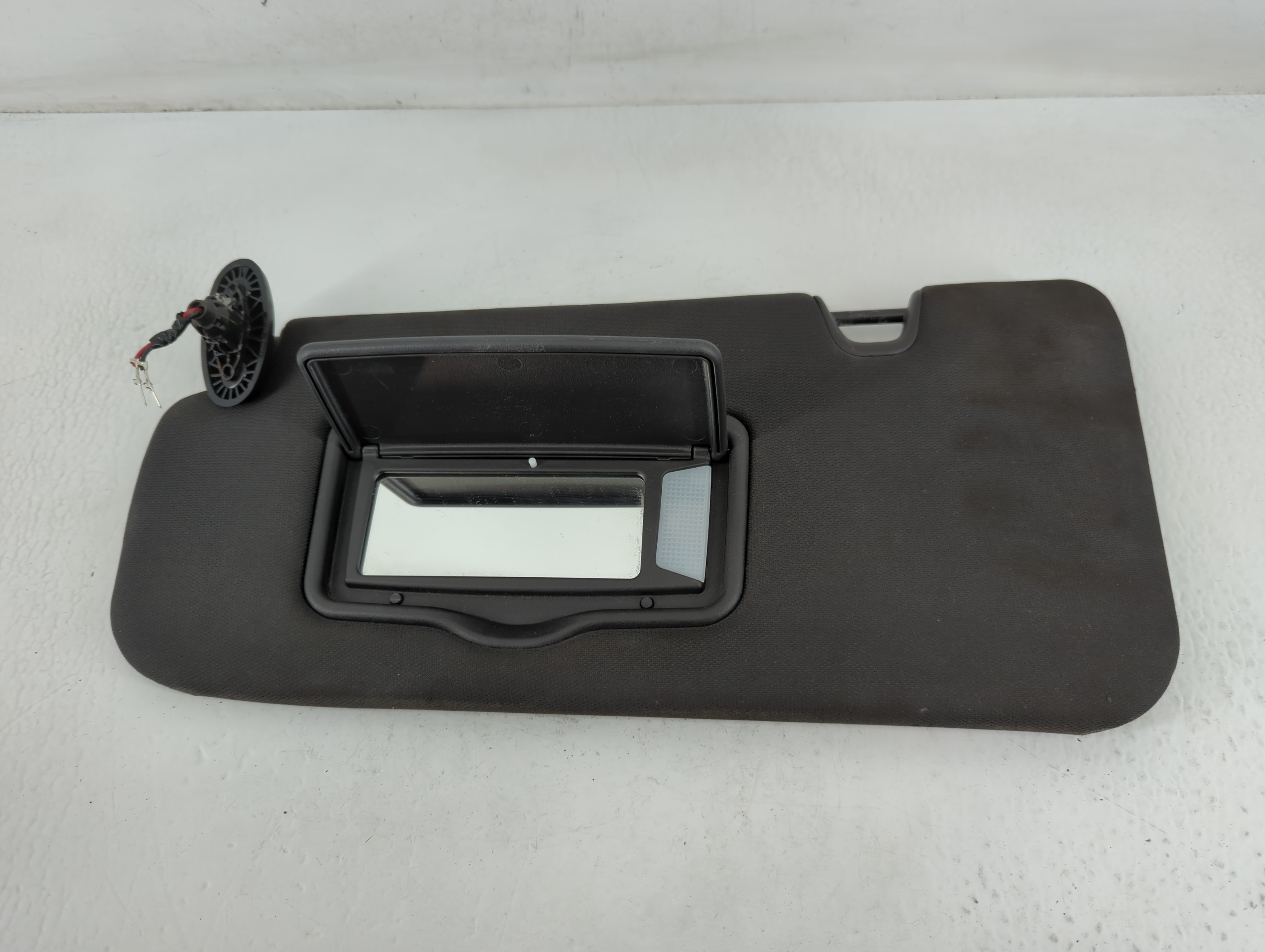 Picture of 2010-2012 Ford Escape Driver Sun Visor Mirror Left Sunvisor Black 713438