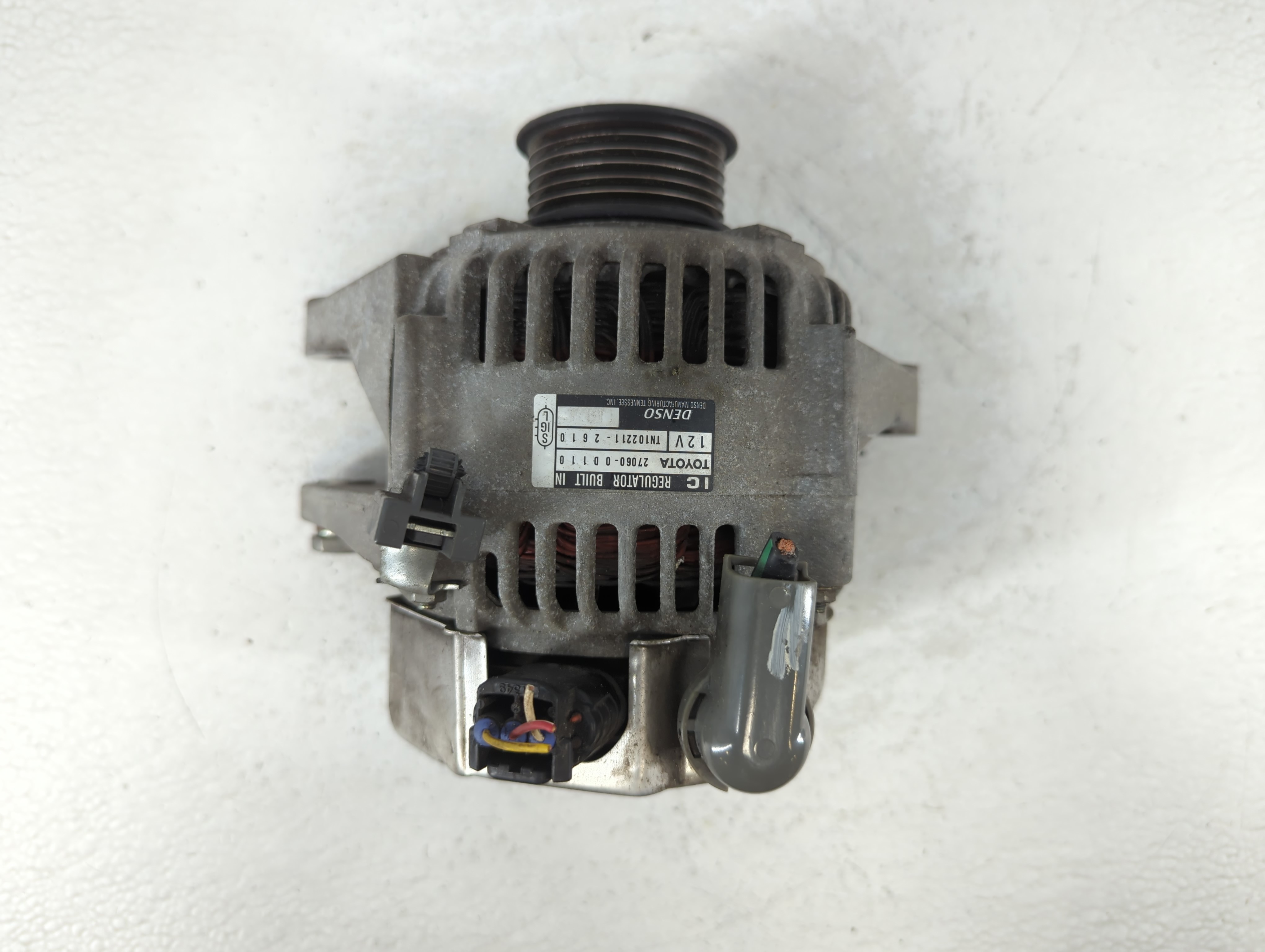 Picture of 2003 Toyota Corolla Alternator Generator Charging Assembly Engine Oem 713452