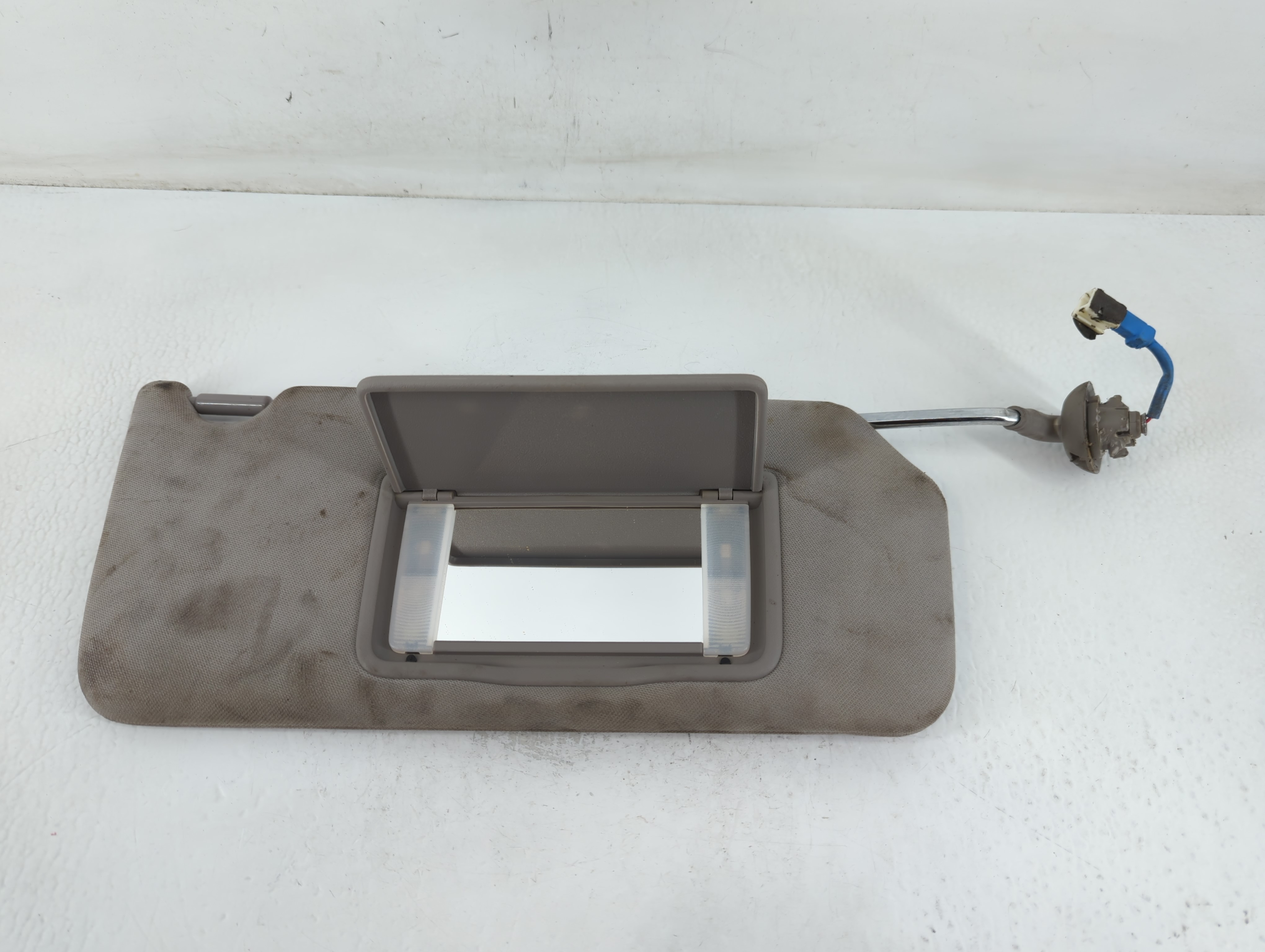 2010-2011 Honda Accord Passenger Sun Visor Mirror Right Sunvisor Grey 713525 - Oemusedautoparts1.com