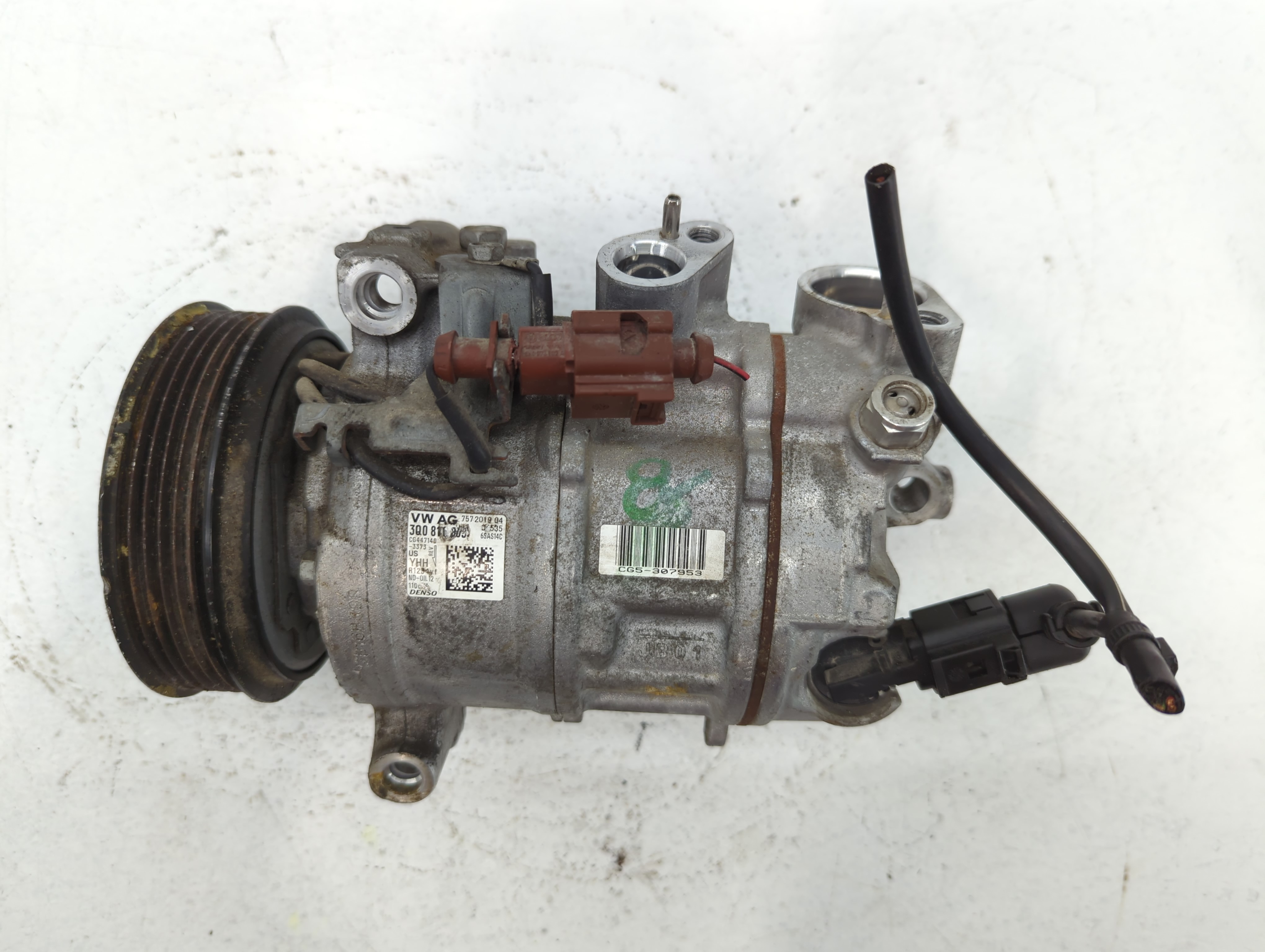 Picture of 2019-2020 Volkswagen Jetta Air Conditioning A/c Ac Compressor Oem 714208