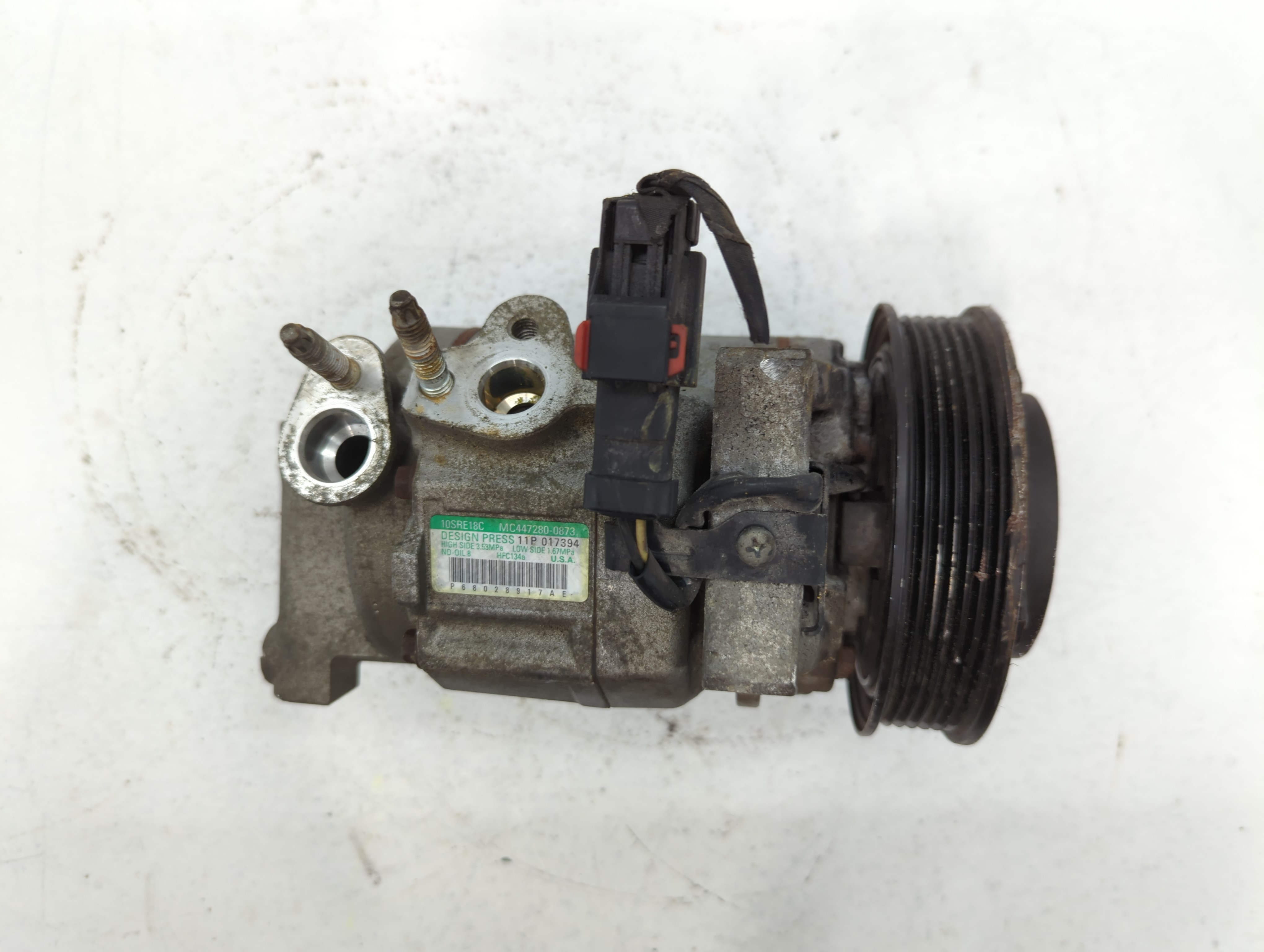 Picture of 2011-2013 Chrysler 300 Air Conditioning A/c Ac Compressor Oem 714514