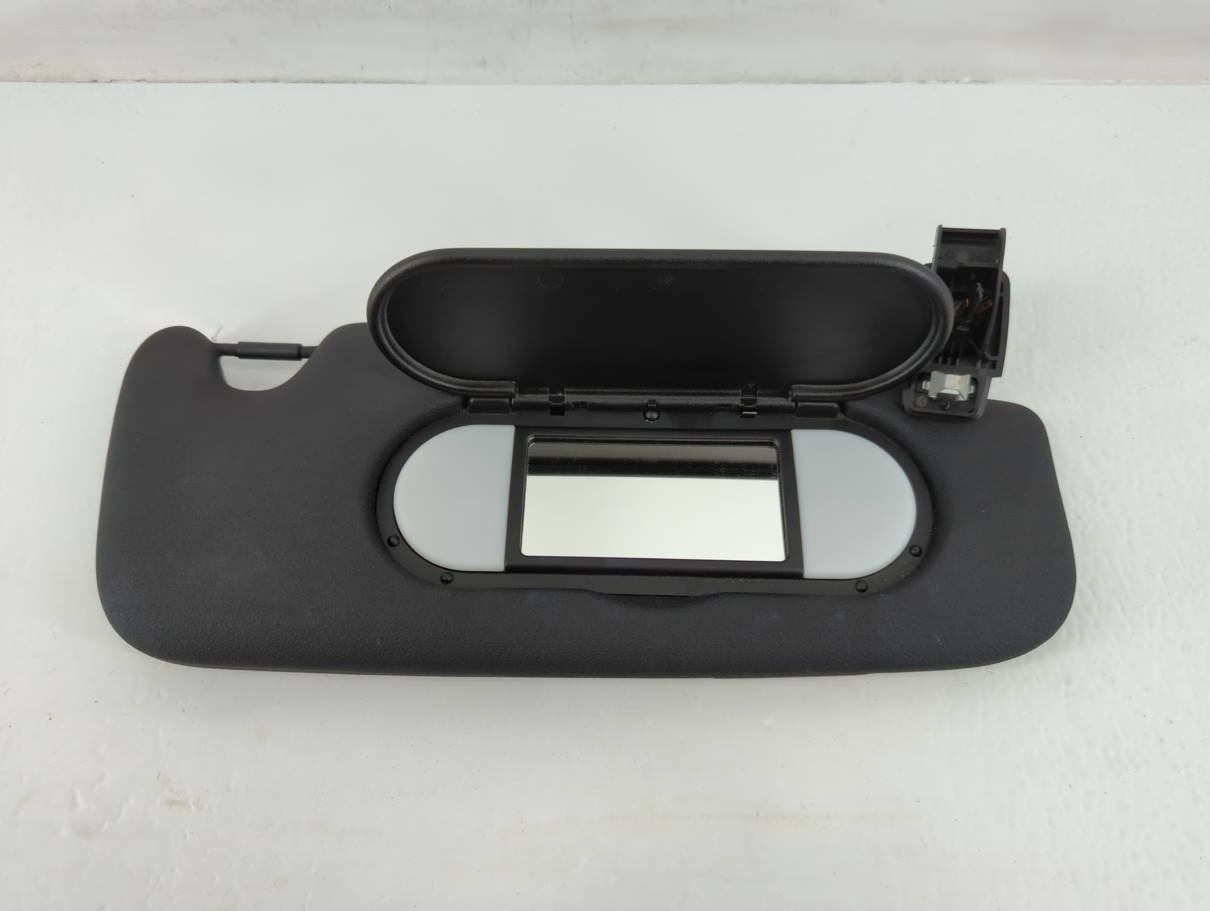 2016 Mini Cooper Passenger Sun Visor Mirror Right Sunvisor Black 715281 - Oemusedautoparts1.com