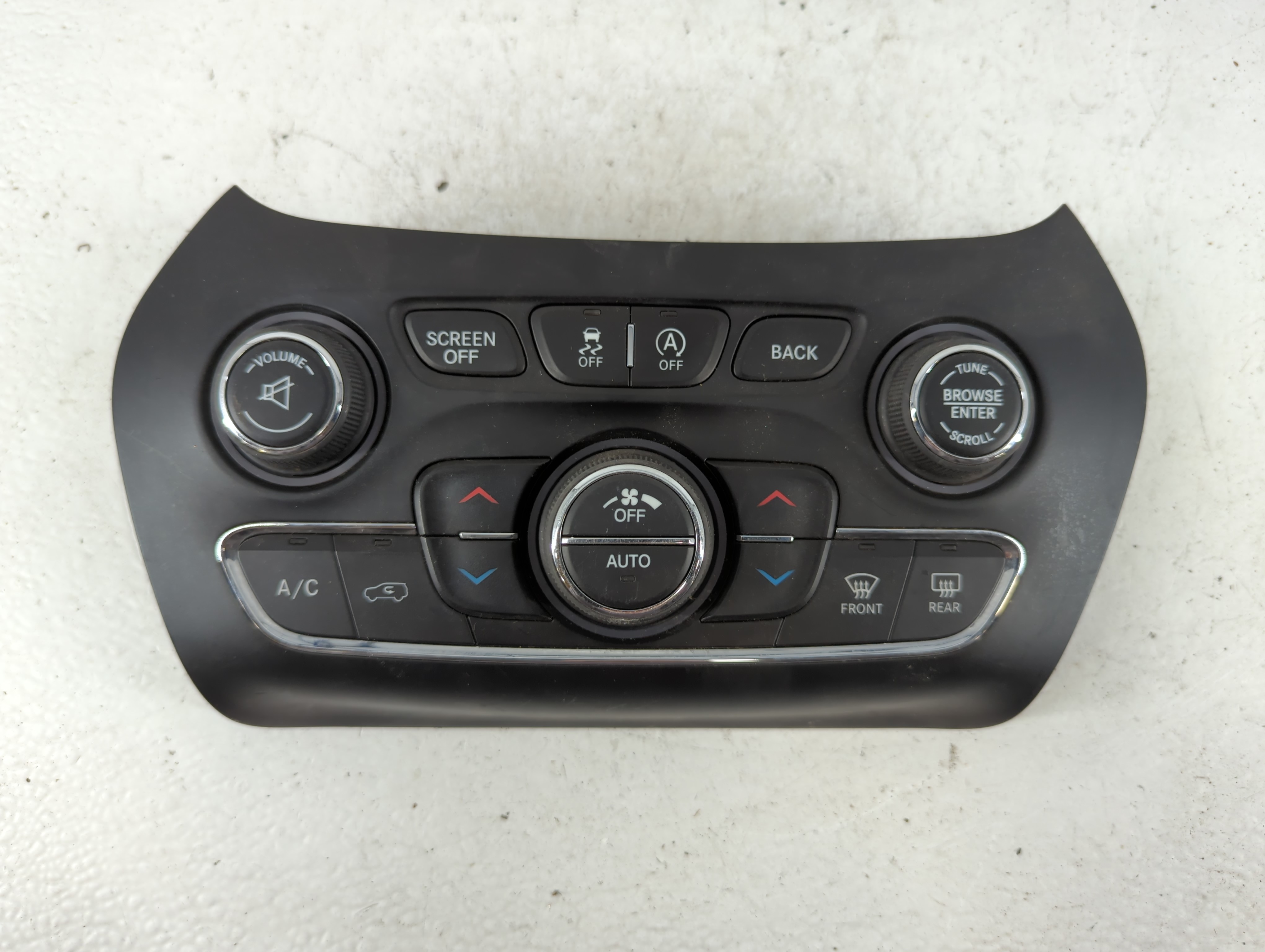 2015-2018 Jeep Cherokee Ac Heater Roof Climate Control 68249522aa 720013 - Oemusedautoparts1.com