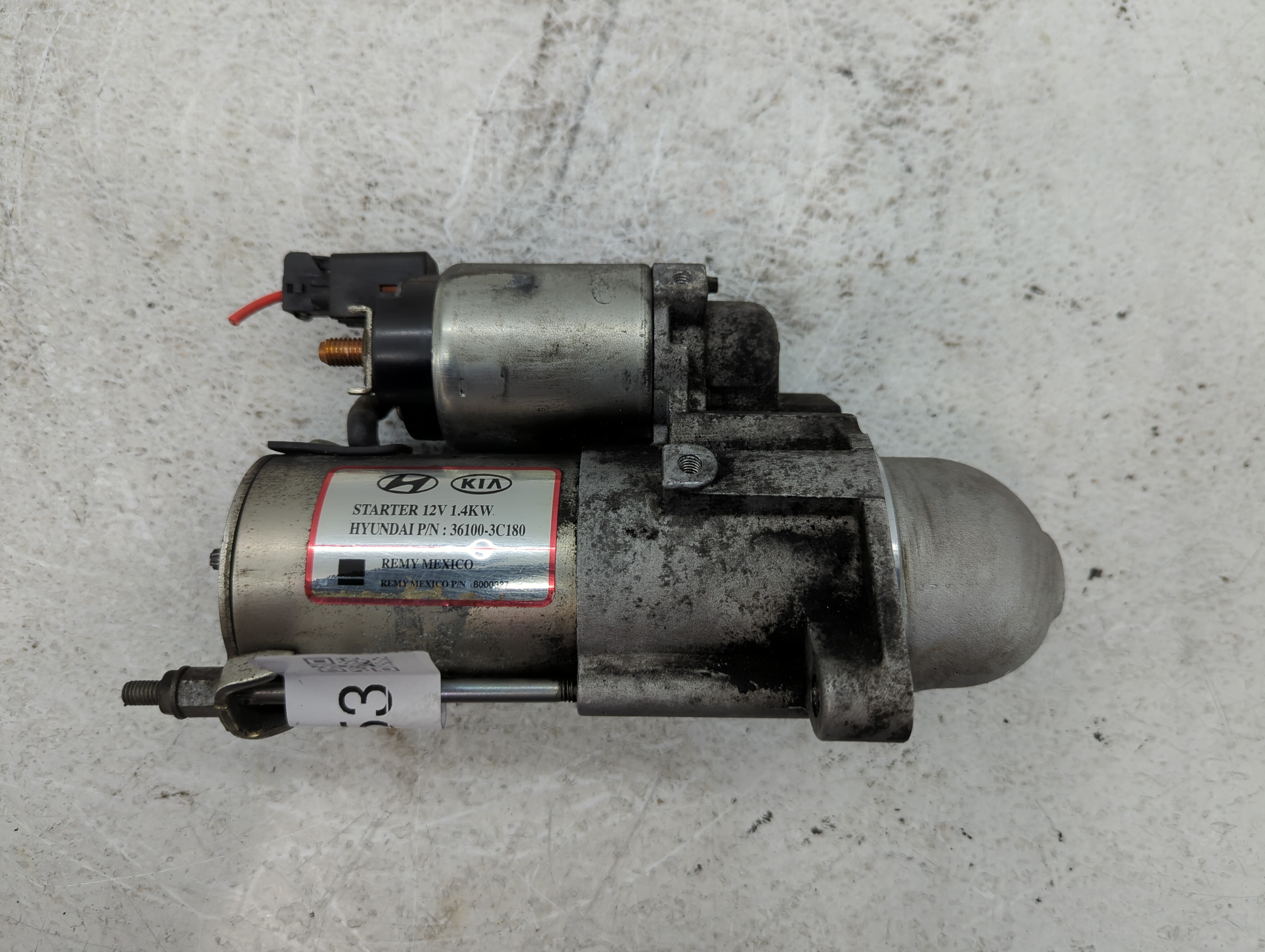 2011 Hyundai Santa Fe Car Starter Motor Solenoid Oem 722653 - Oemusedautoparts1.com