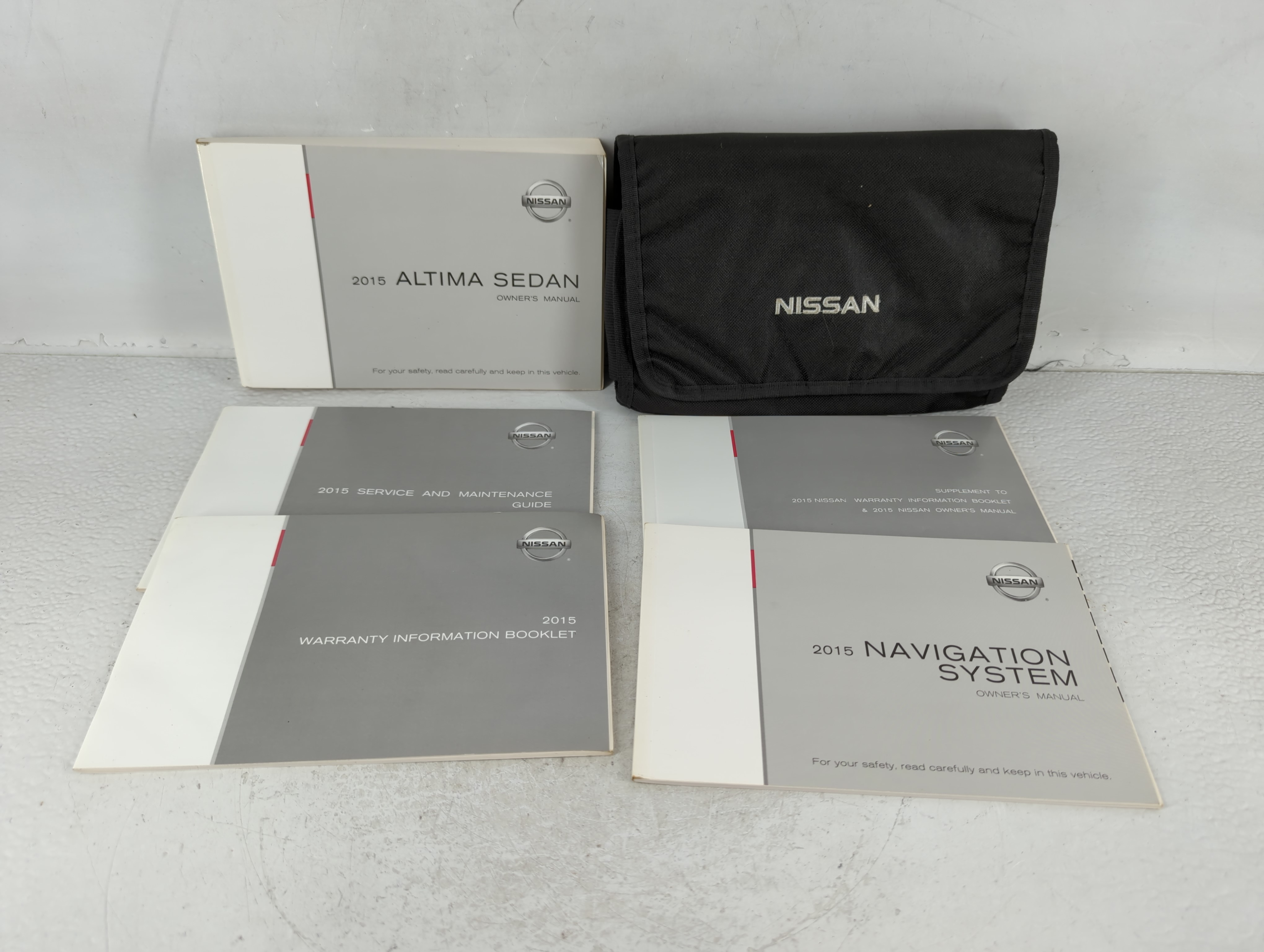 2015 Nissan Altima Owners Manual Book Guide 723310 - Oemusedautoparts1.com