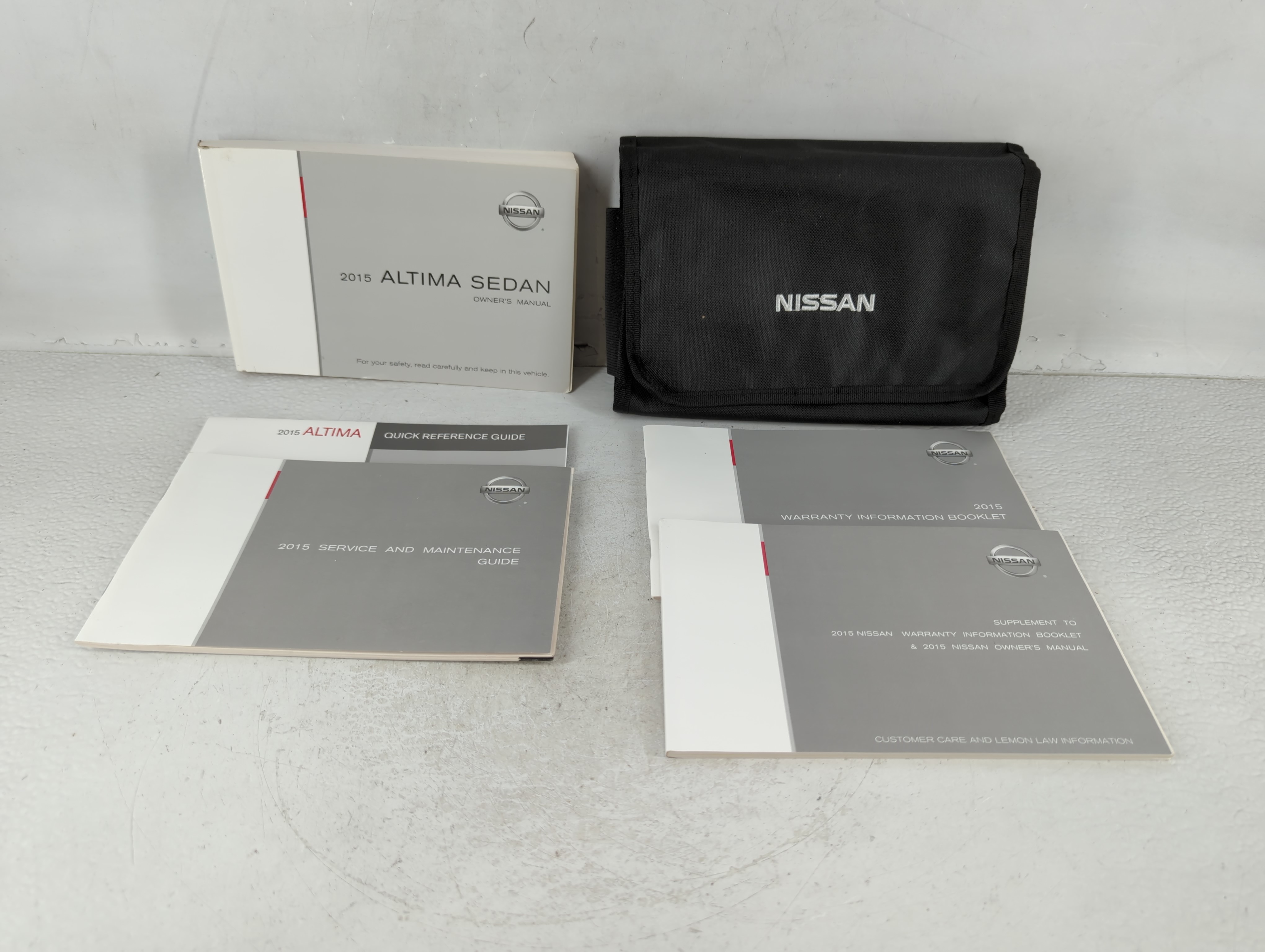 2015 Nissan Altima Owners Manual Book Guide 723311 - Oemusedautoparts1.com