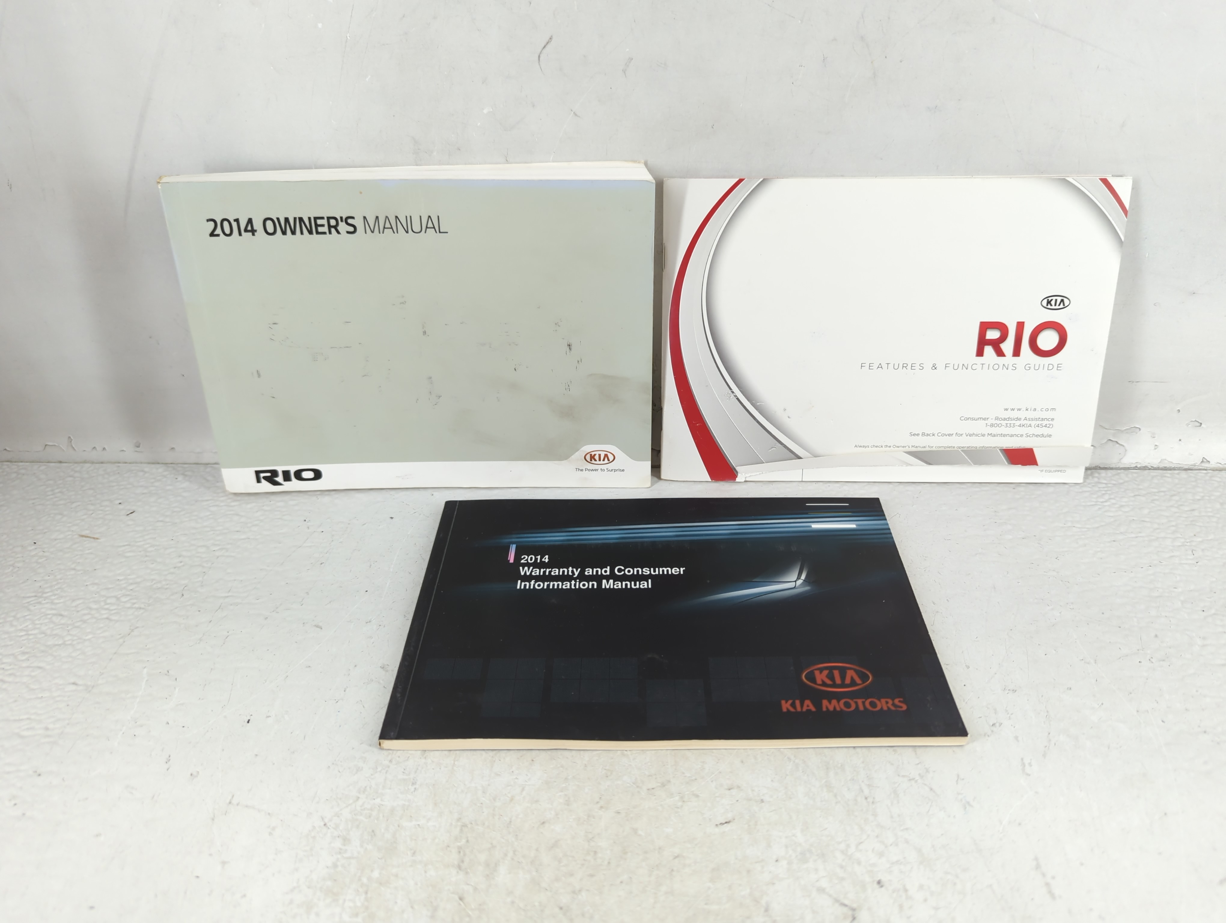 Picture of 2014 Kia Rio Owners Manual Book Guide 723432