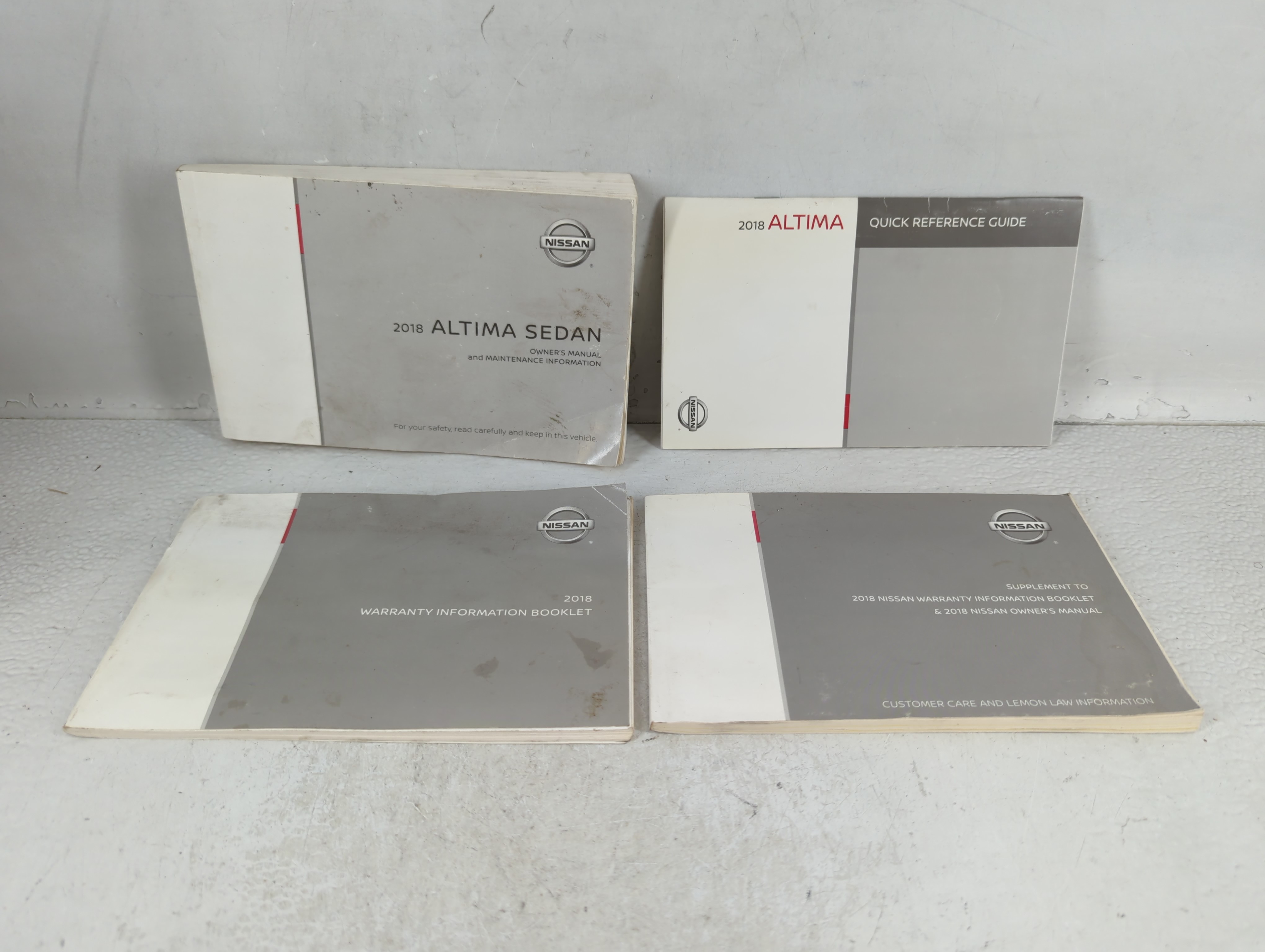 2018 Nissan Altima Owners Manual Book Guide 723433 - Oemusedautoparts1.com