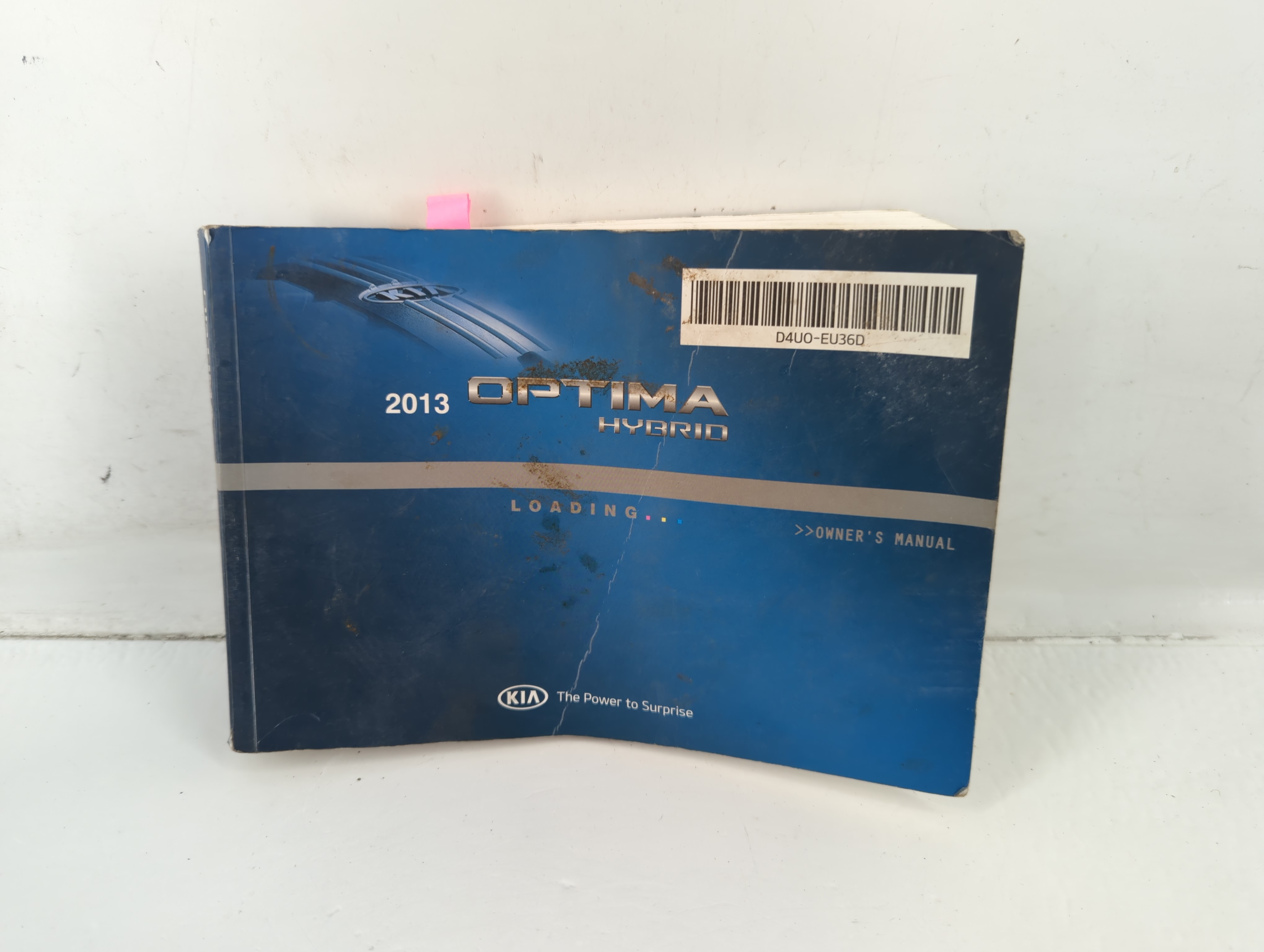 2013 Kia Optima Owners Manual Book Guide 723457 - Oemusedautoparts1.com