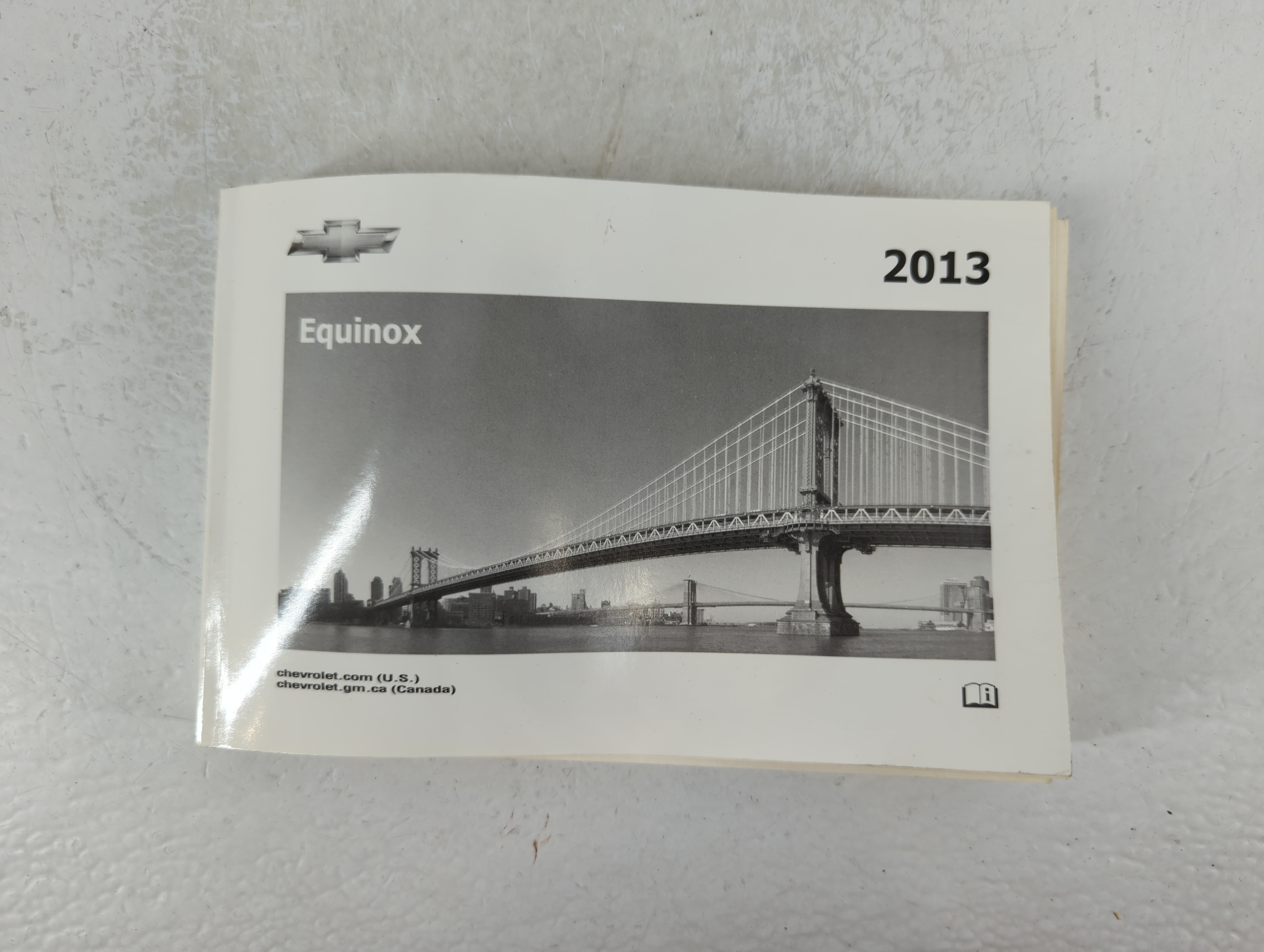 2013 Chevrolet Equinox Owners Manual Book Guide 723486 - Oemusedautoparts1.com