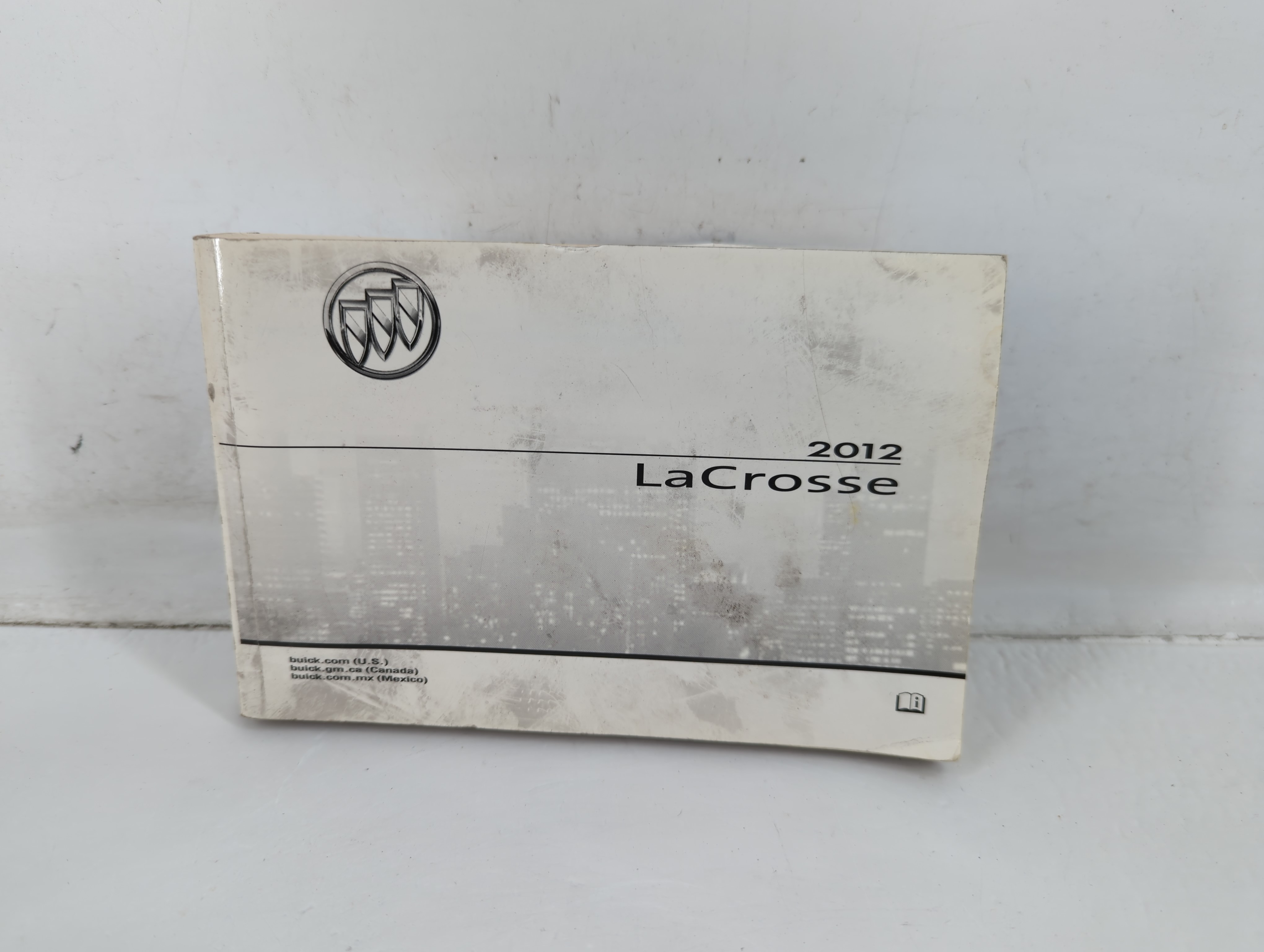 2012 Buick Lacrosse Owners Manual Book Guide 723537 - Oemusedautoparts1.com