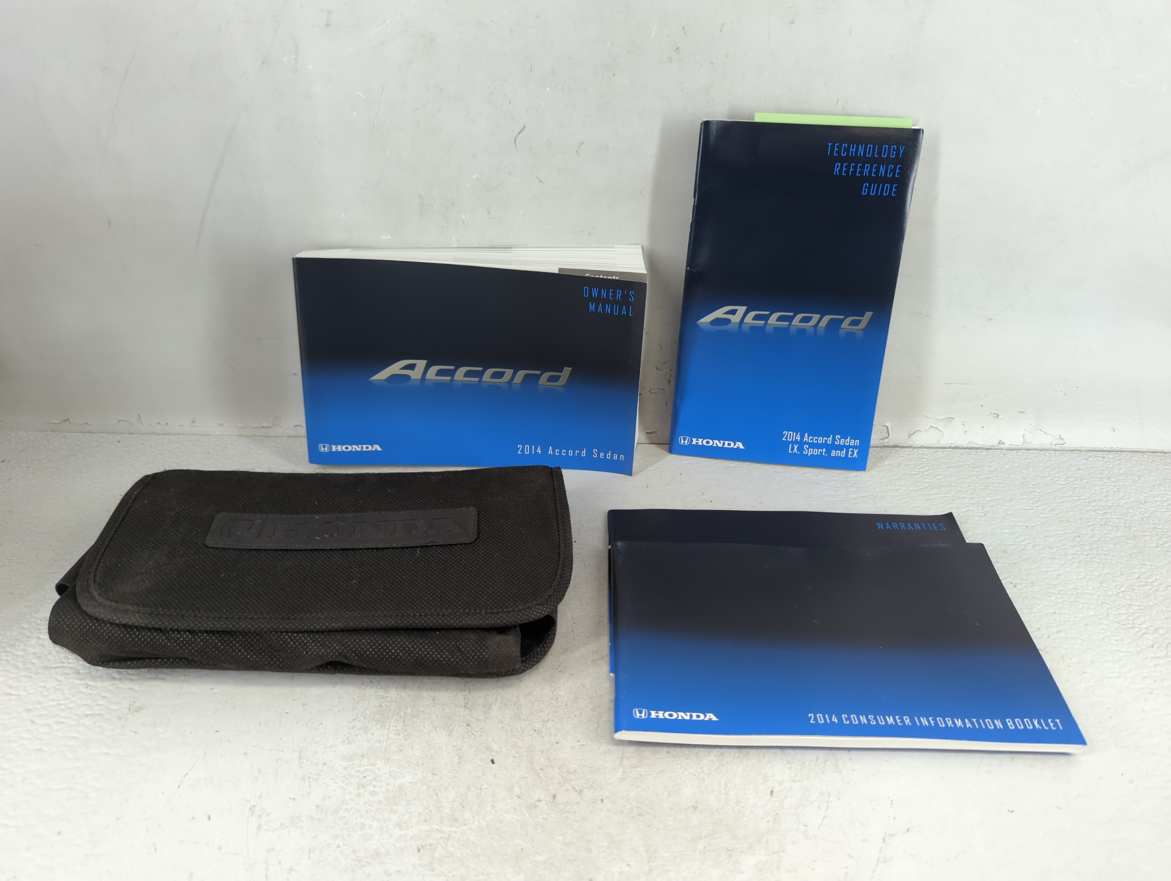 2014 Honda Accord Owners Manual Book Guide 723580 - Oemusedautoparts1.com