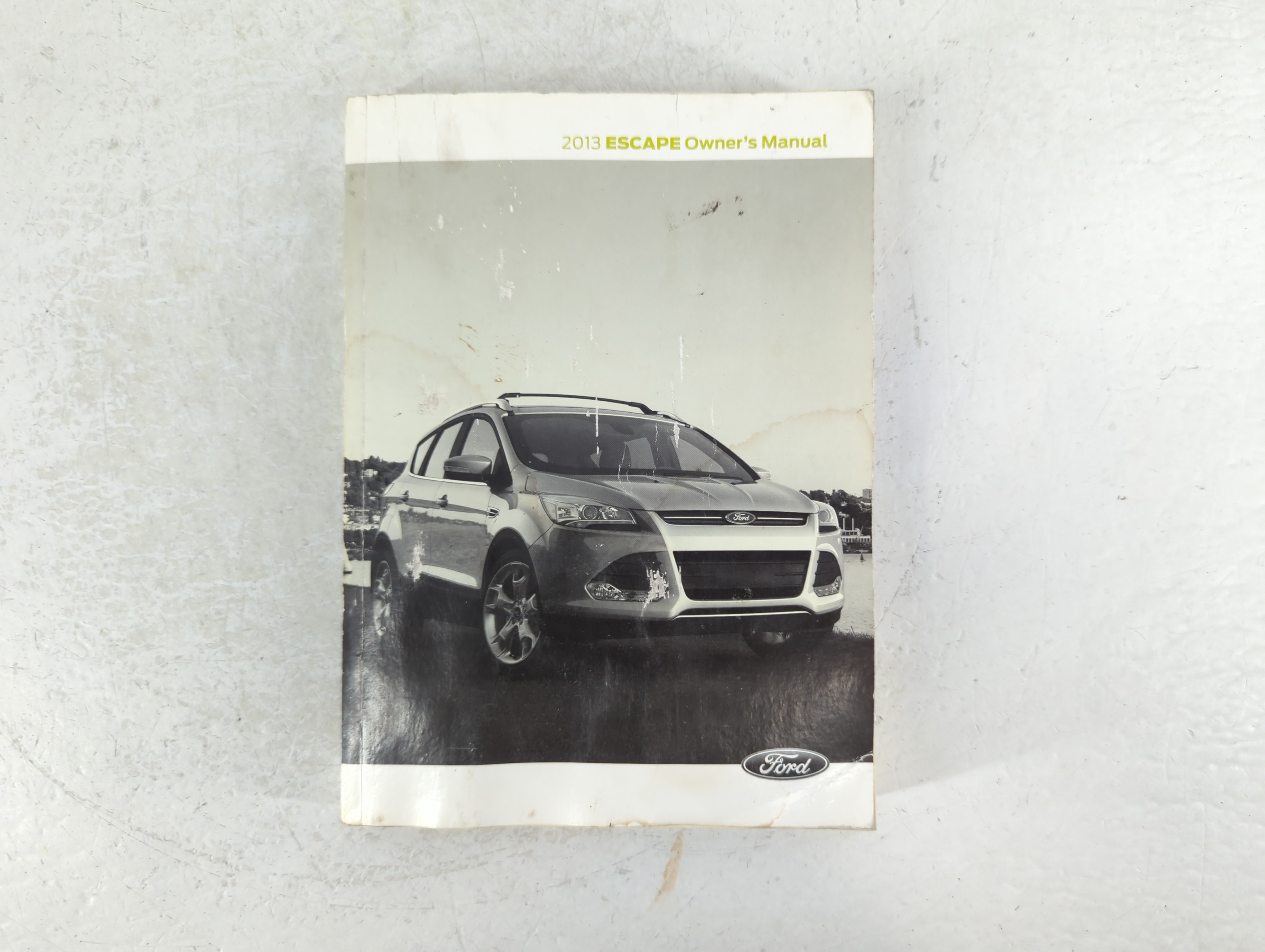 Picture of 2013 Ford Escape Owners Manual Book Guide 723601