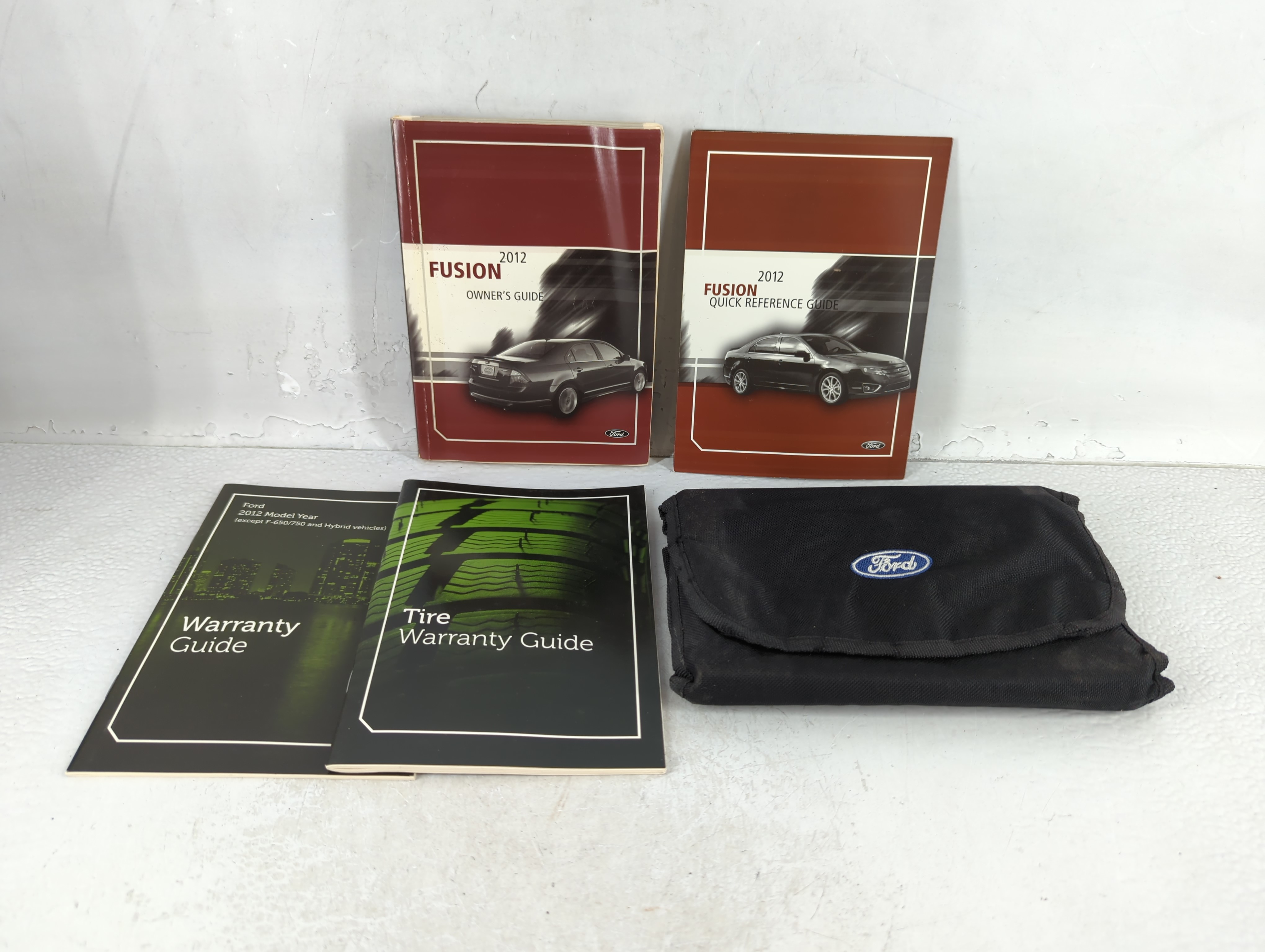 Picture of 2012 Ford Fusion Owners Manual Book Guide 723606