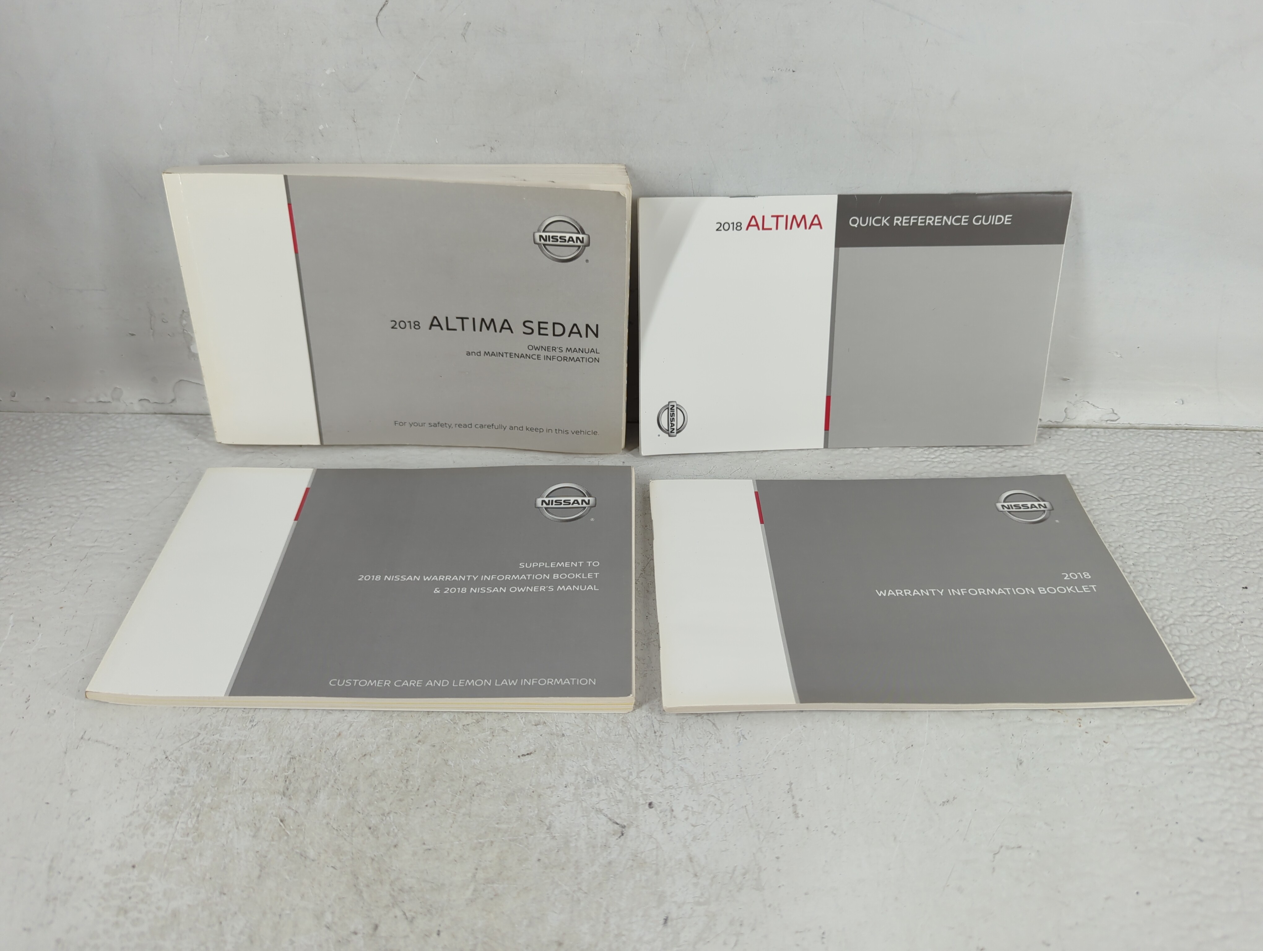 2018 Nissan Altima Owners Manual Book Guide 723613 - Oemusedautoparts1.com