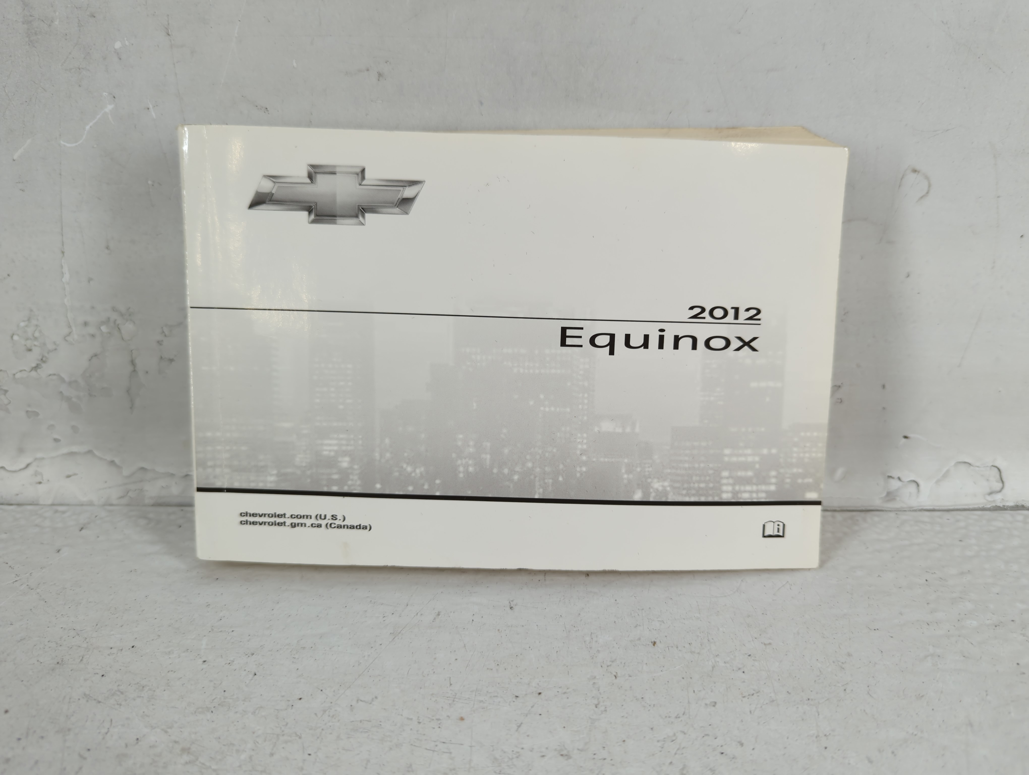 2012 Chevrolet Equinox Owners Manual Book Guide 723642 - Oemusedautoparts1.com