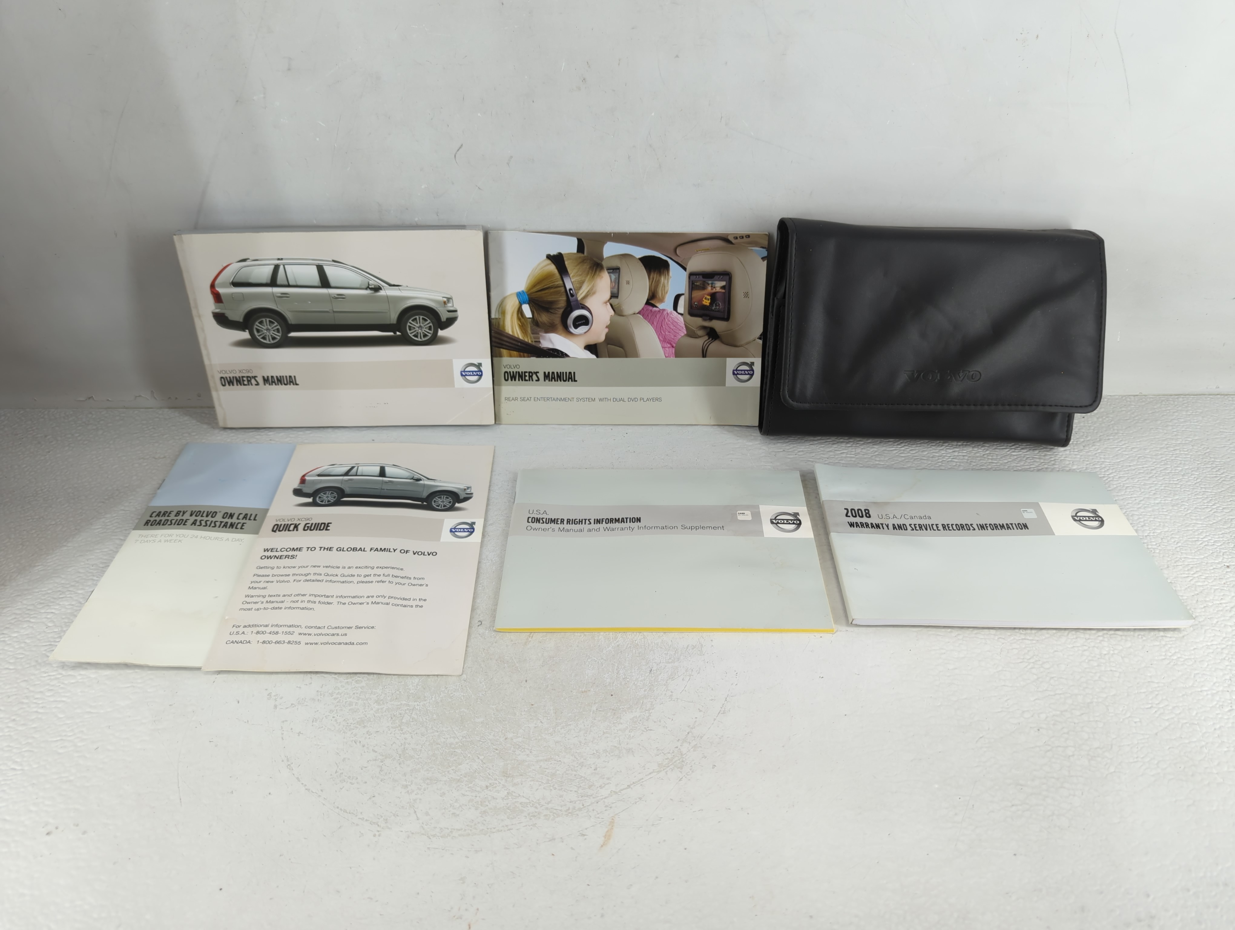 2008 Volvo Xc90 Owners Manual Book Guide 723667 - Oemusedautoparts1.com