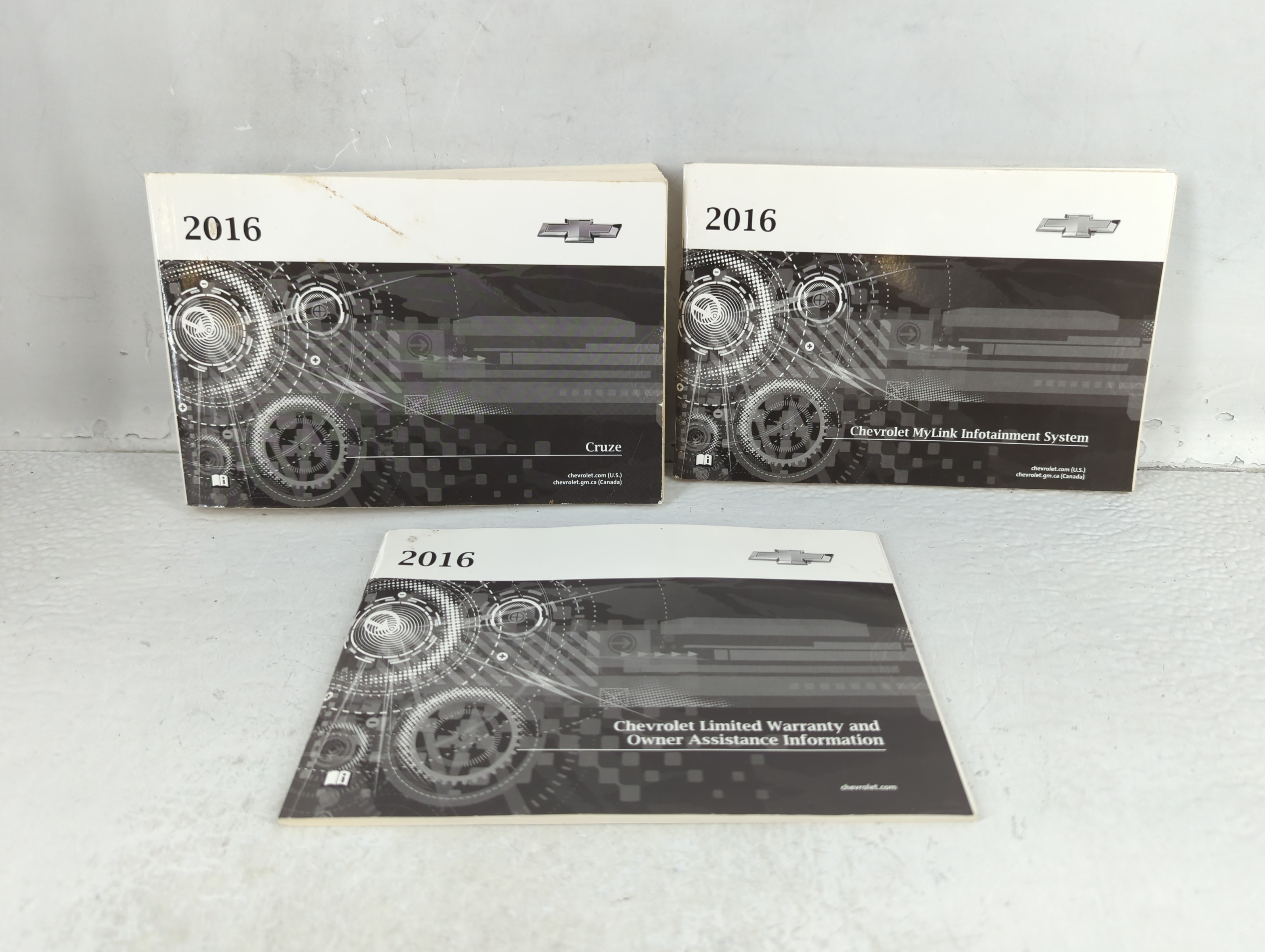 2016 Chevrolet Cruze Owners Manual Book Guide 723672 - Oemusedautoparts1.com