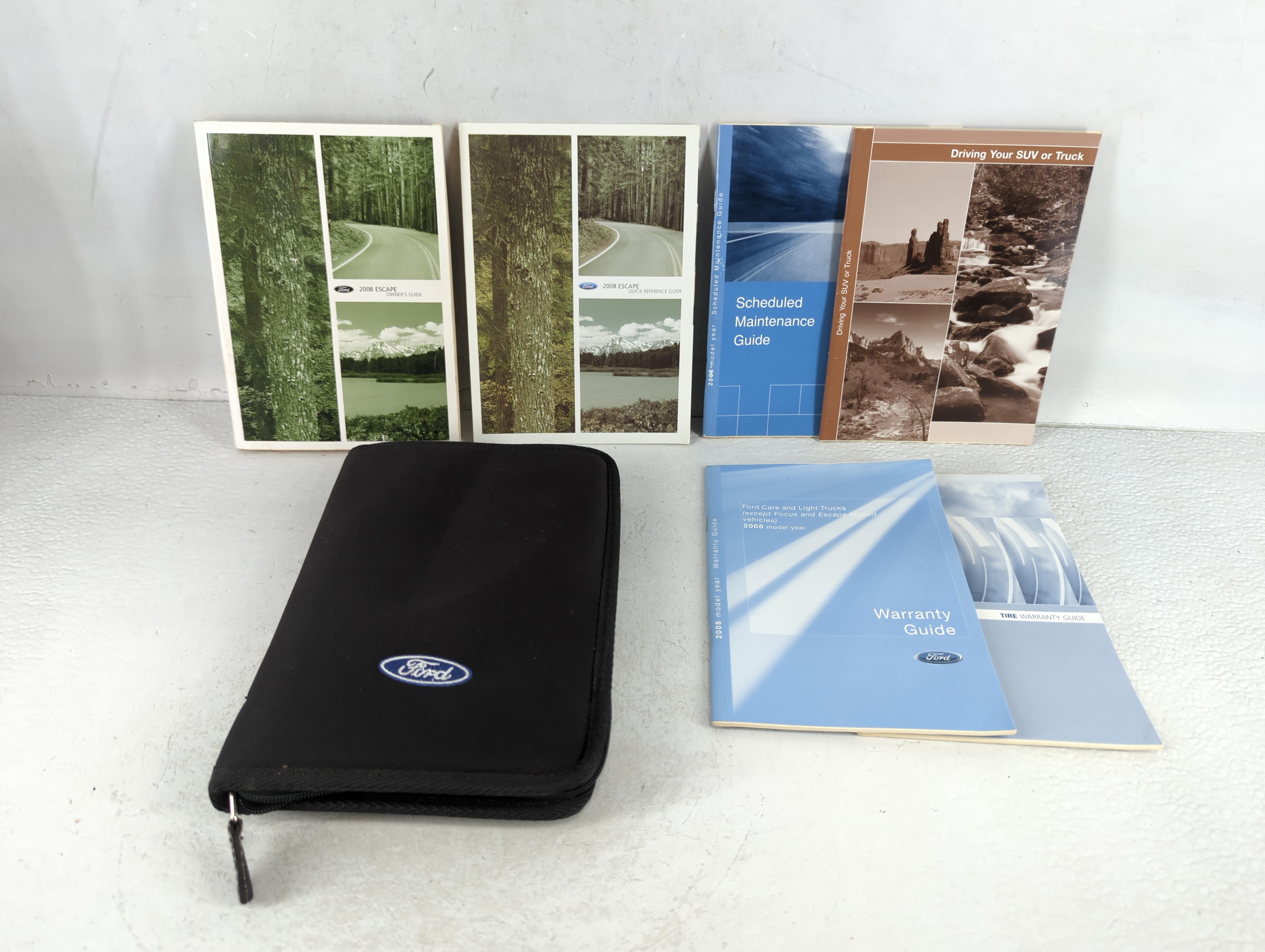 2008 Ford Escape Owners Manual Book Guide 723678 - Oemusedautoparts1.com