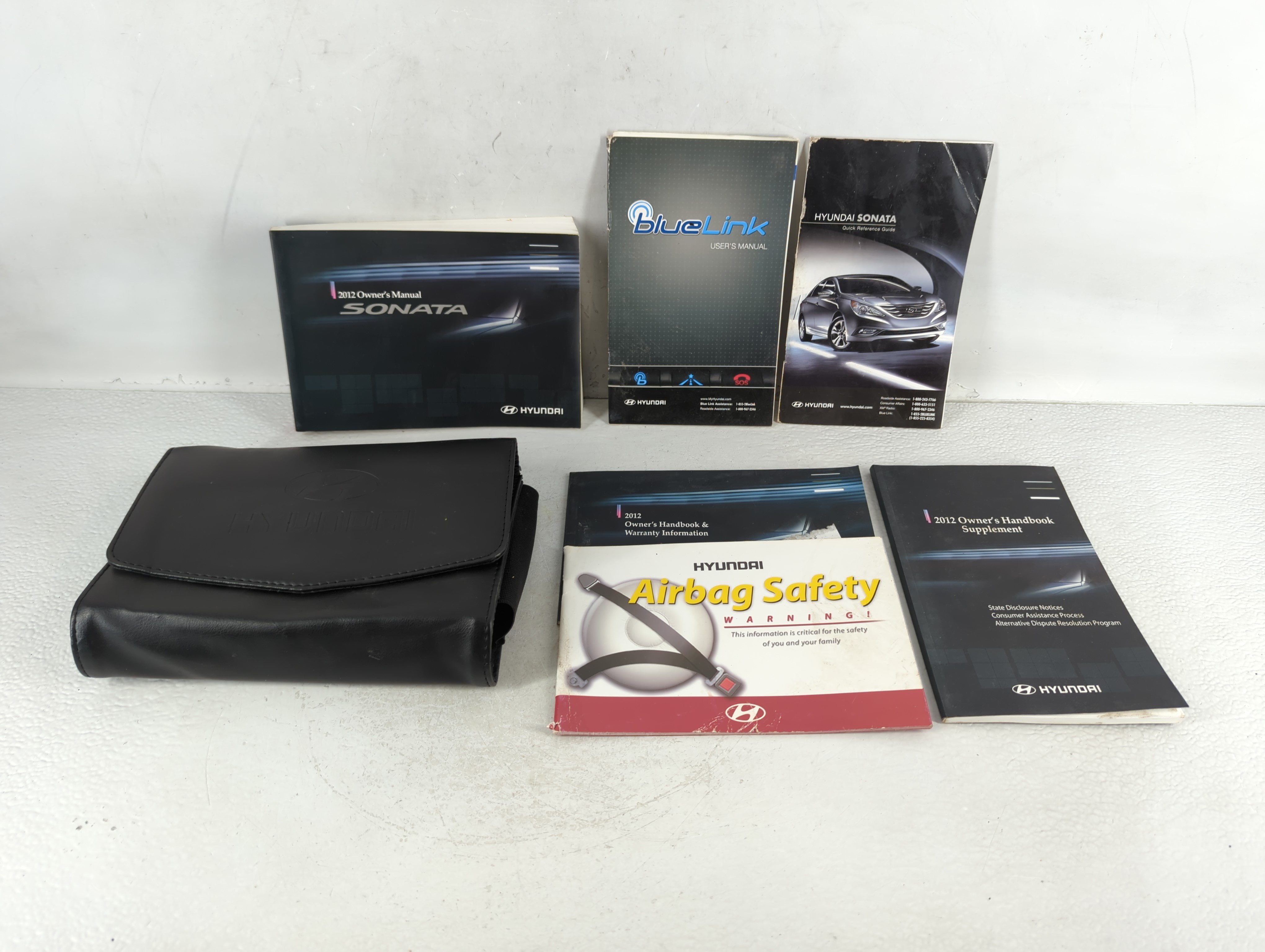 2012 Hyundai Sonata Owners Manual Book Guide 723693 - Oemusedautoparts1.com