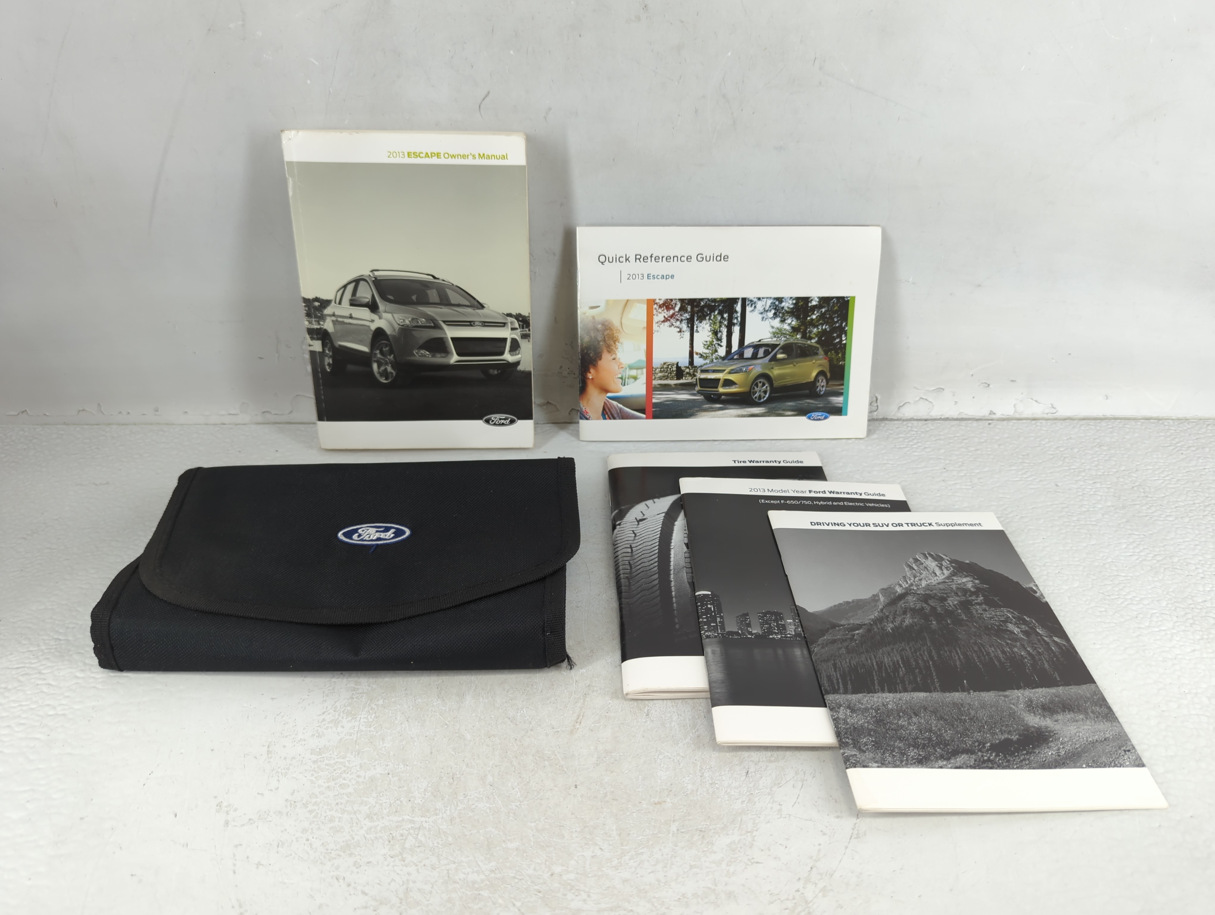 Picture of 2013 Ford Escape Owners Manual Book Guide 723733