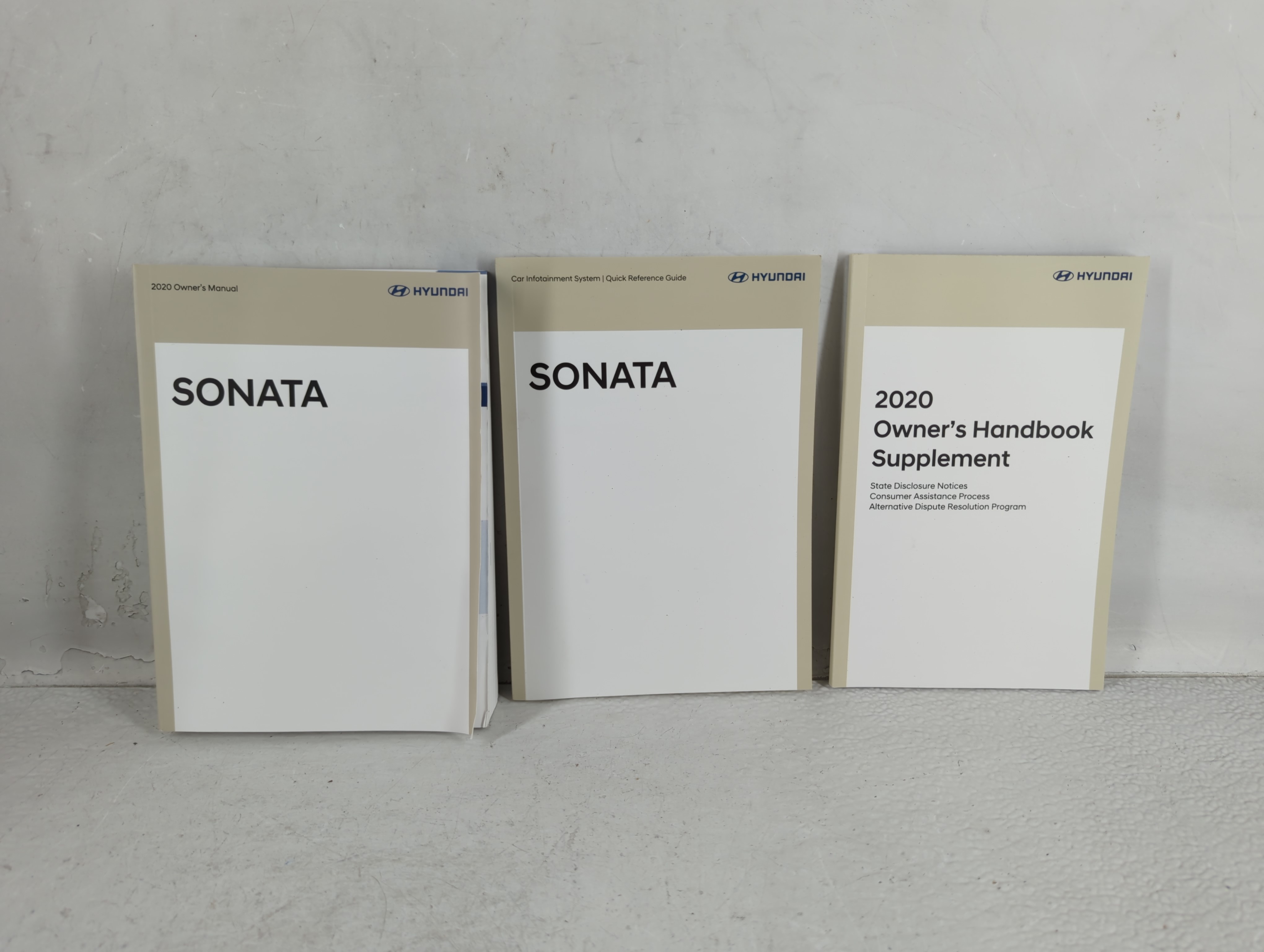 2020 Hyundai Sonata Owners Manual Book Guide 723751 - Oemusedautoparts1.com
