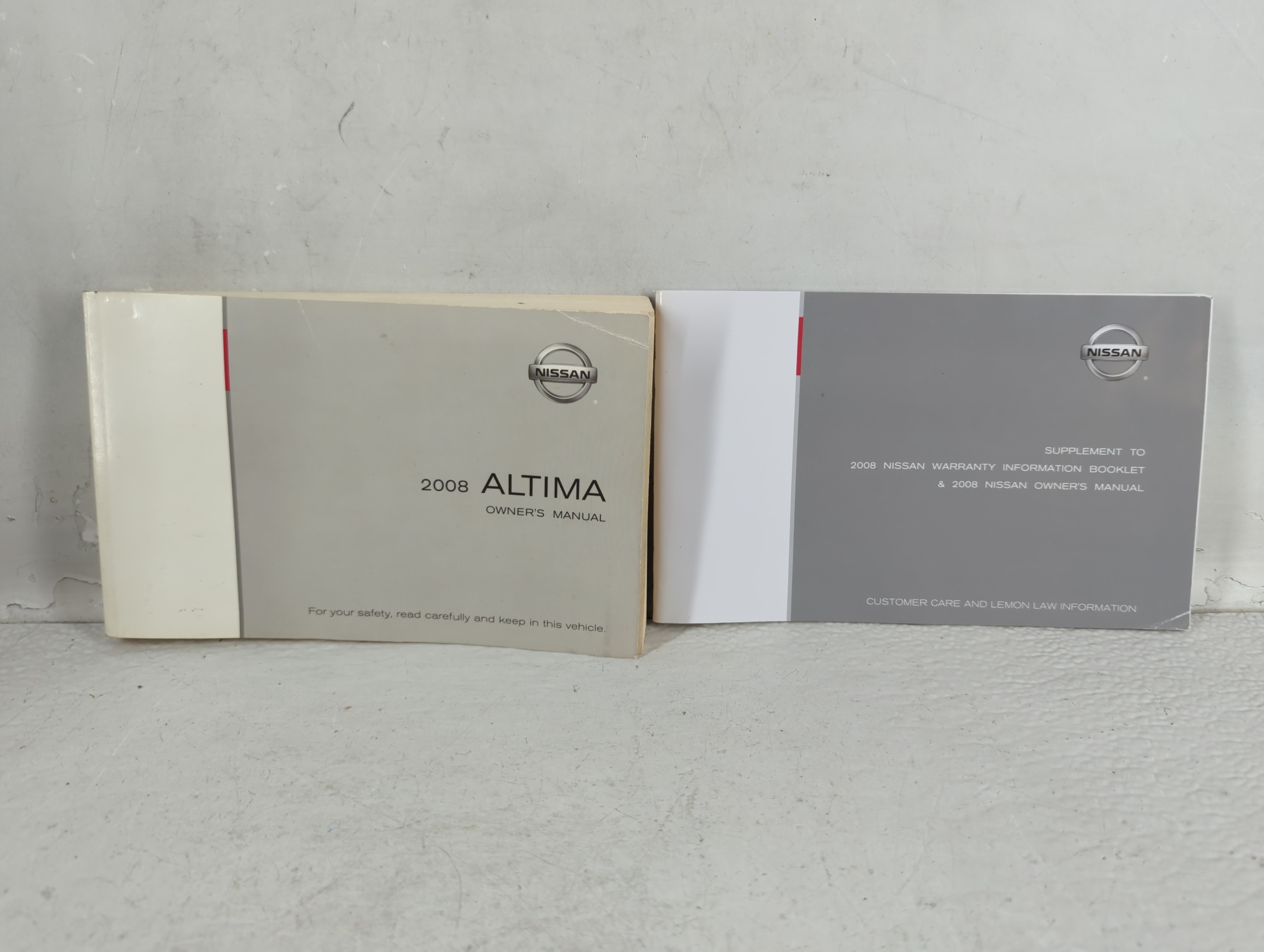 2008 Nissan Altima Owners Manual Book Guide 723752 - Oemusedautoparts1.com