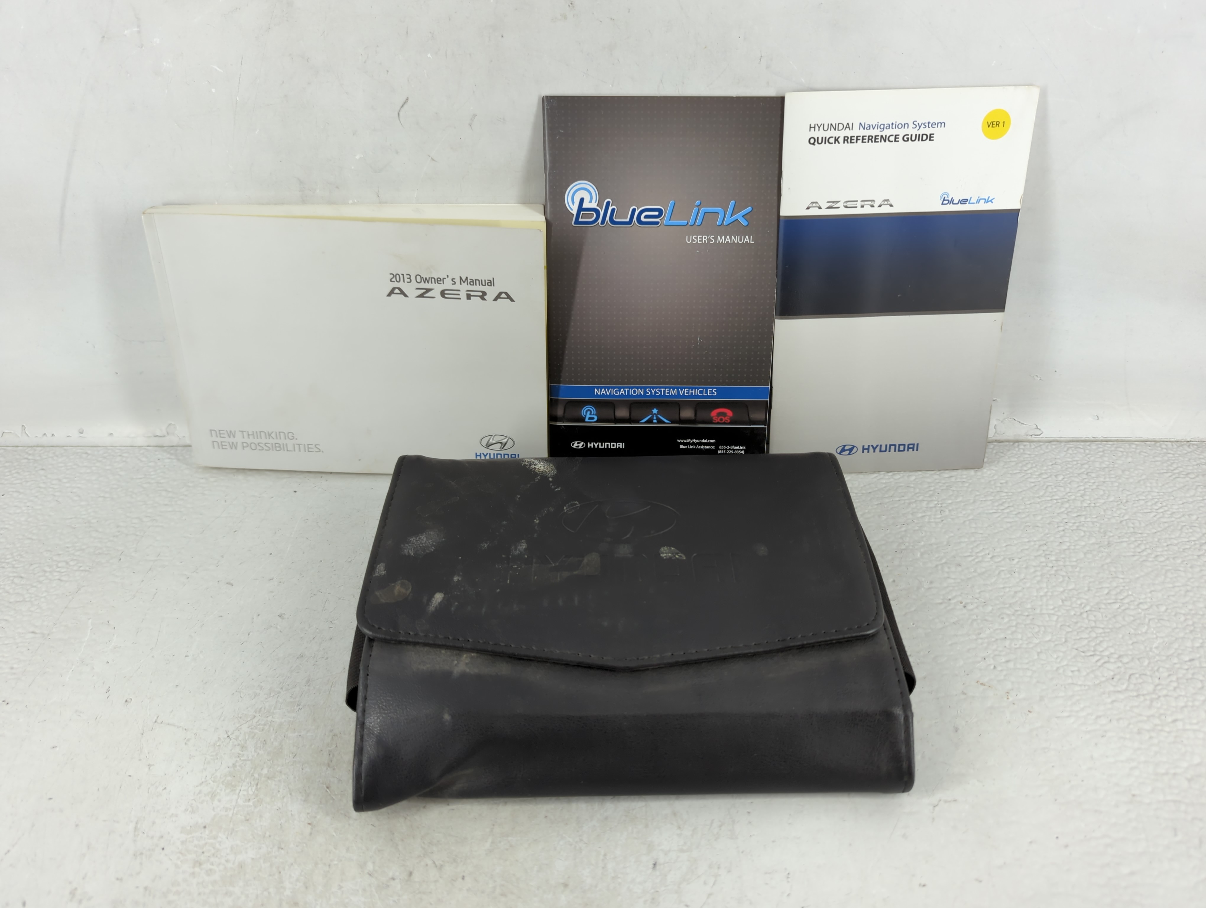 2013 Hyundai Azera Owners Manual Book Guide 723755 - Oemusedautoparts1.com