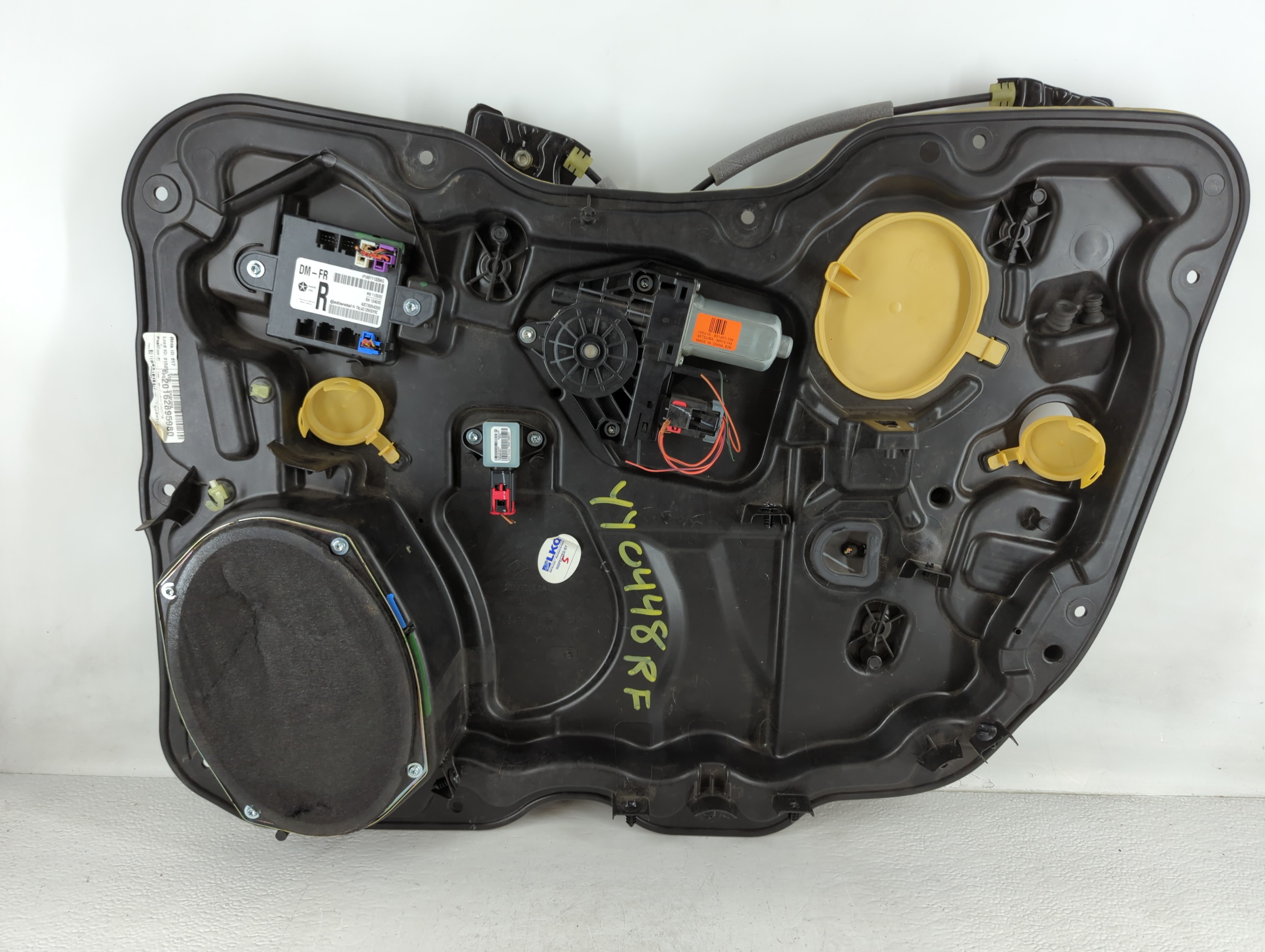 2014-2022 Jeep Cherokee Window Regulator Passenger Front 723938 - Oemusedautoparts1.com
