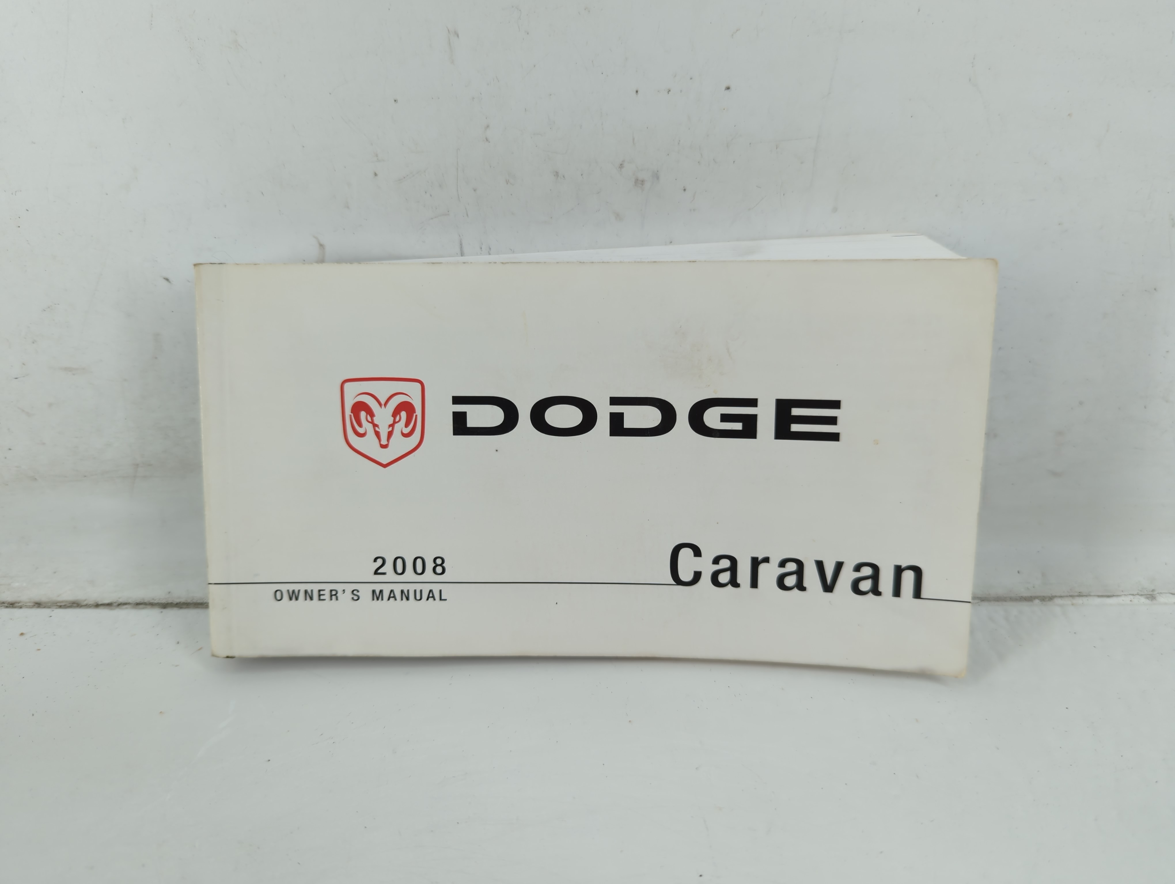 Picture of 2008 Dodge Caravan Owners Manual Book Guide 724308