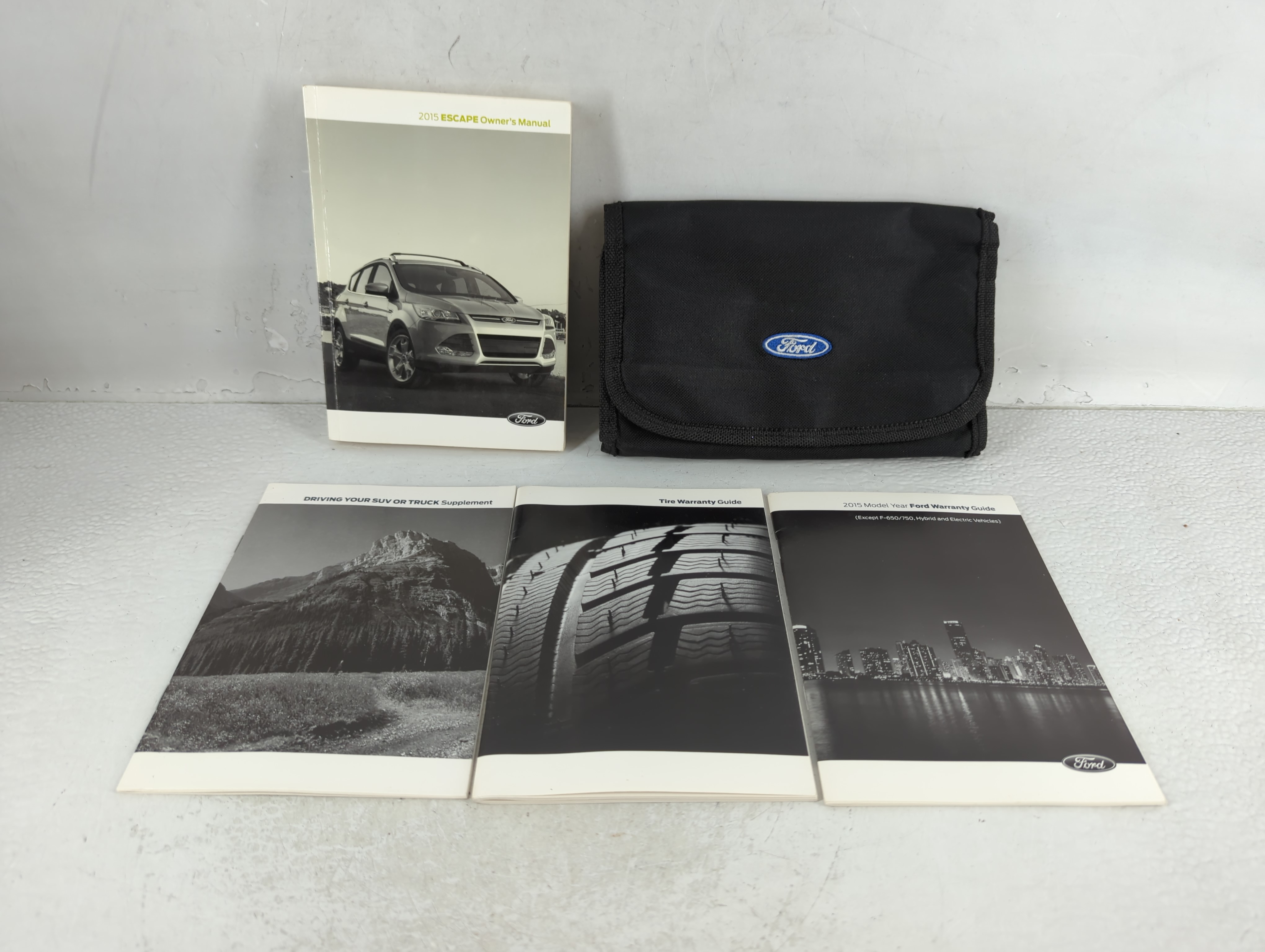 Picture of 2015 Ford Escape Owners Manual Book Guide 724318
